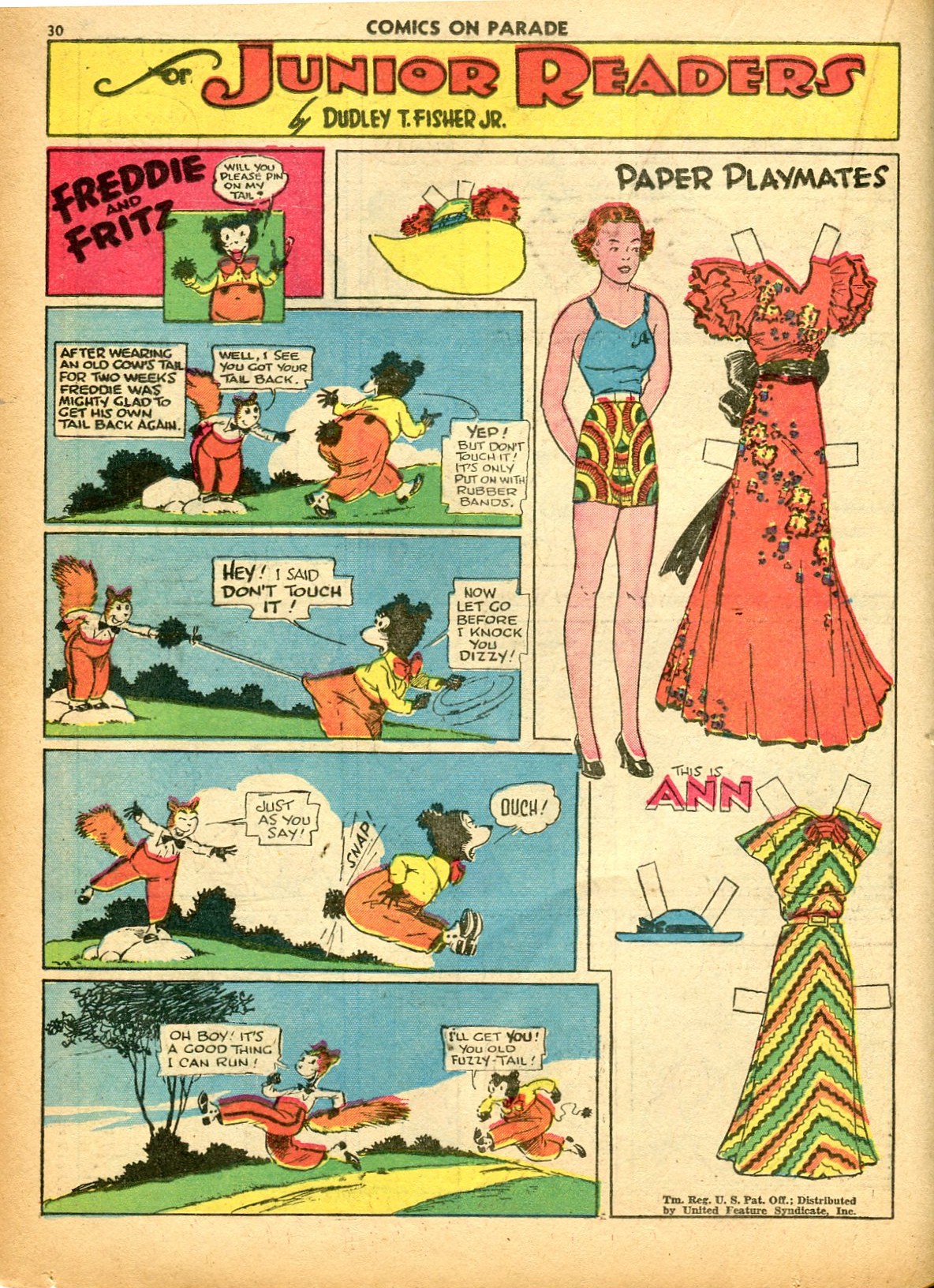 Read online Comics on Parade comic -  Issue #18 - 31
