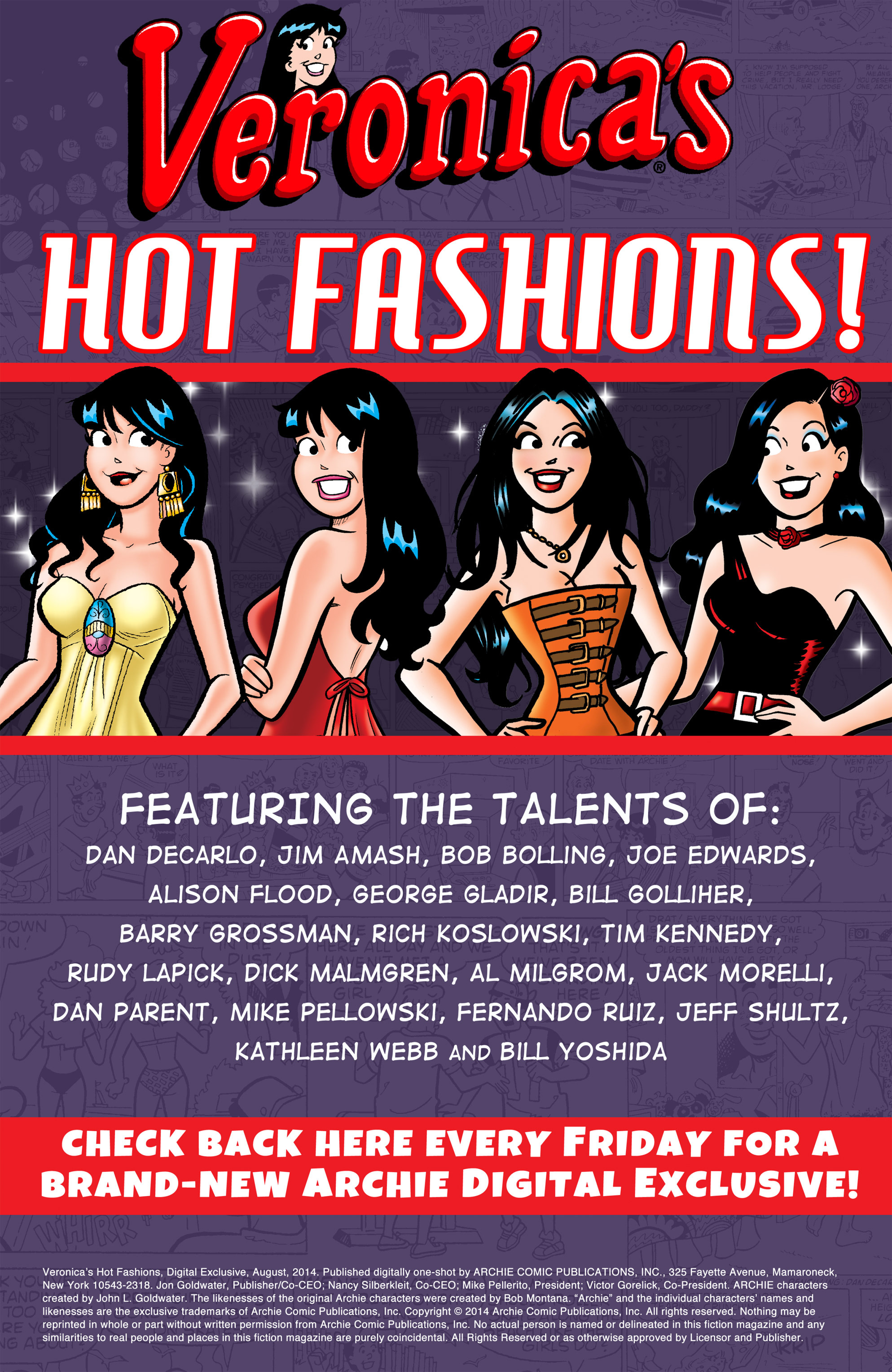 Read online Veronica's Hot Fashions comic -  Issue # TPB - 2