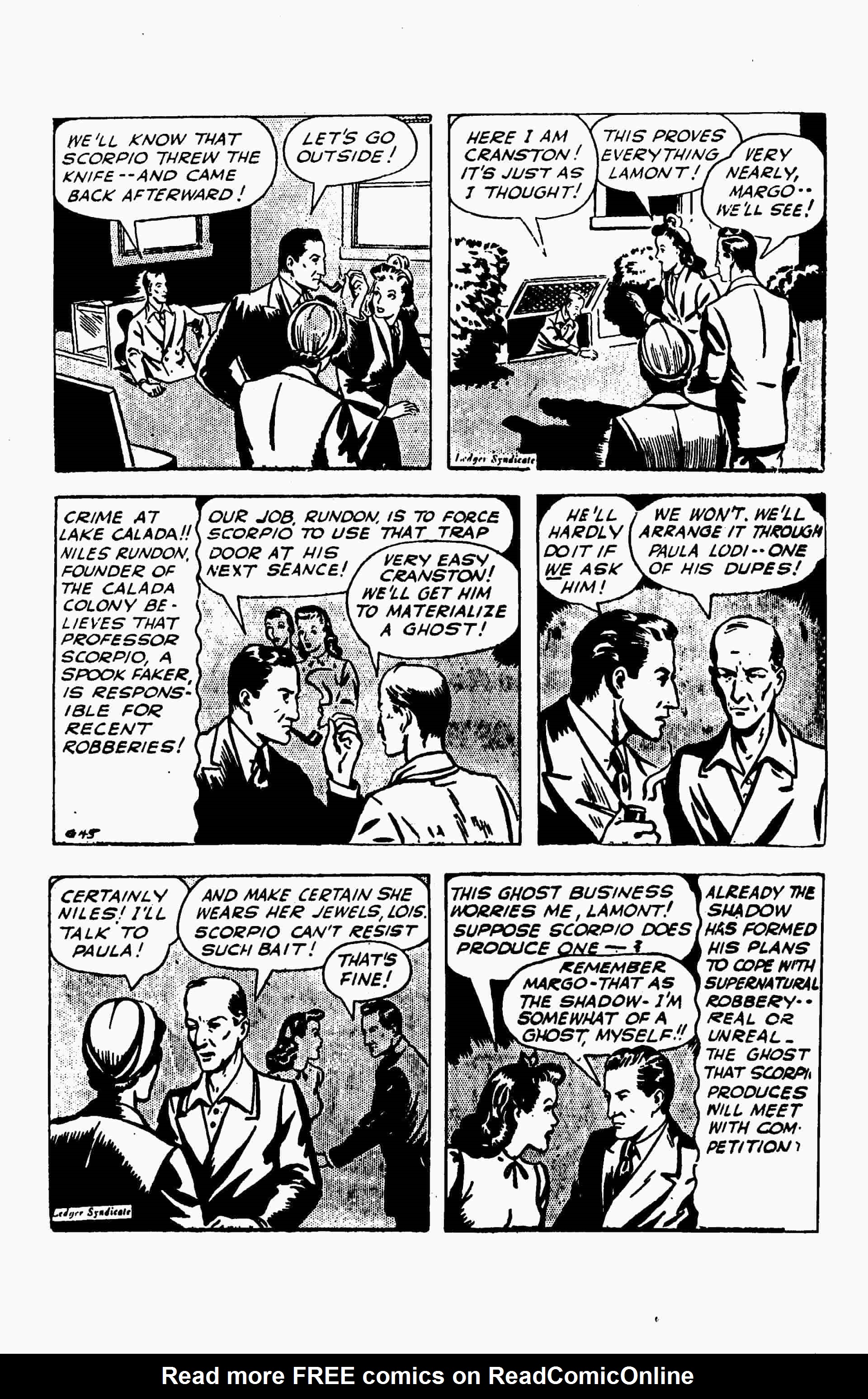 Read online Shadow Comics comic -  Issue #17 - 29