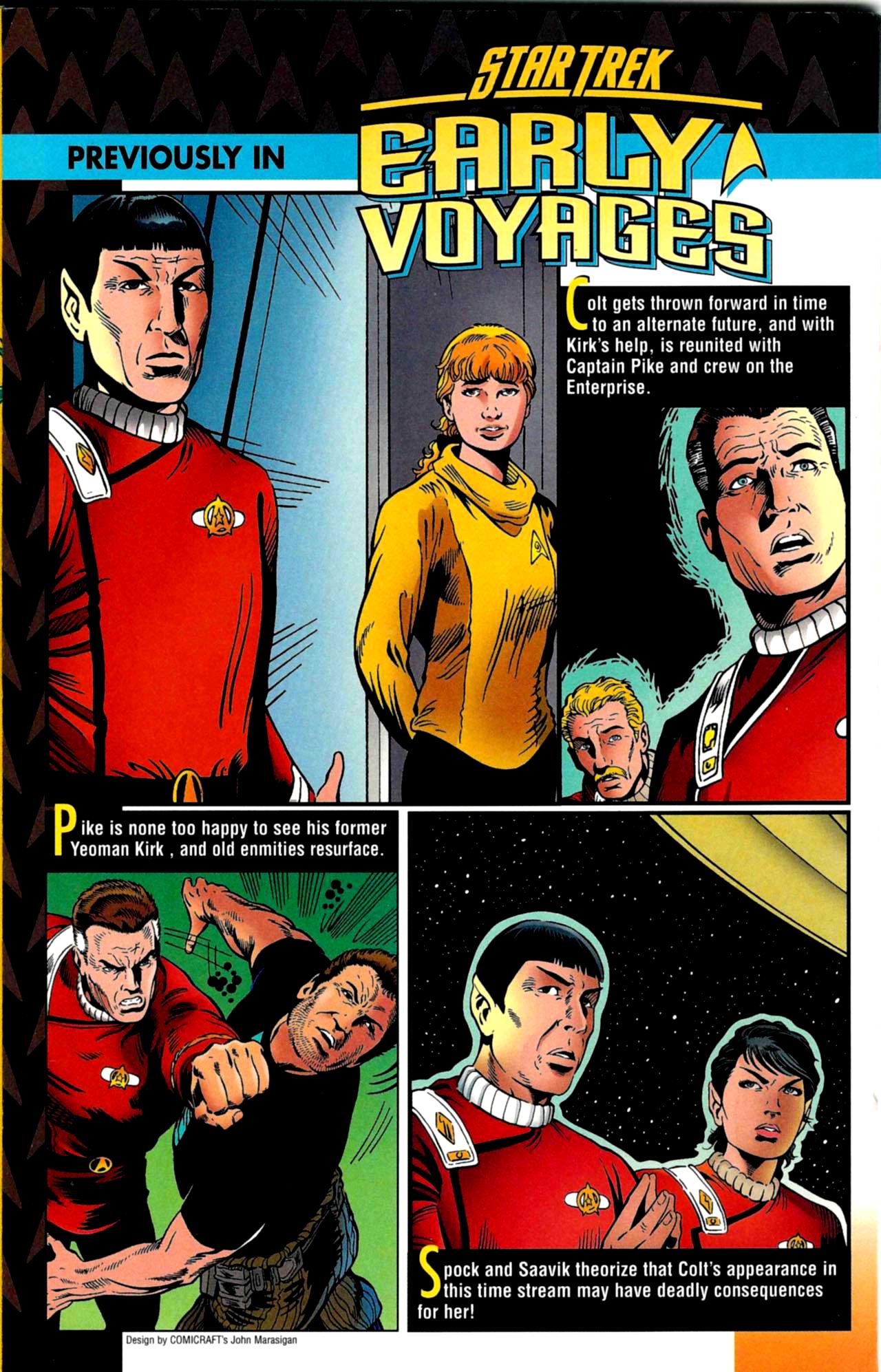 Read online Star Trek: Early Voyages comic -  Issue #15 - 3