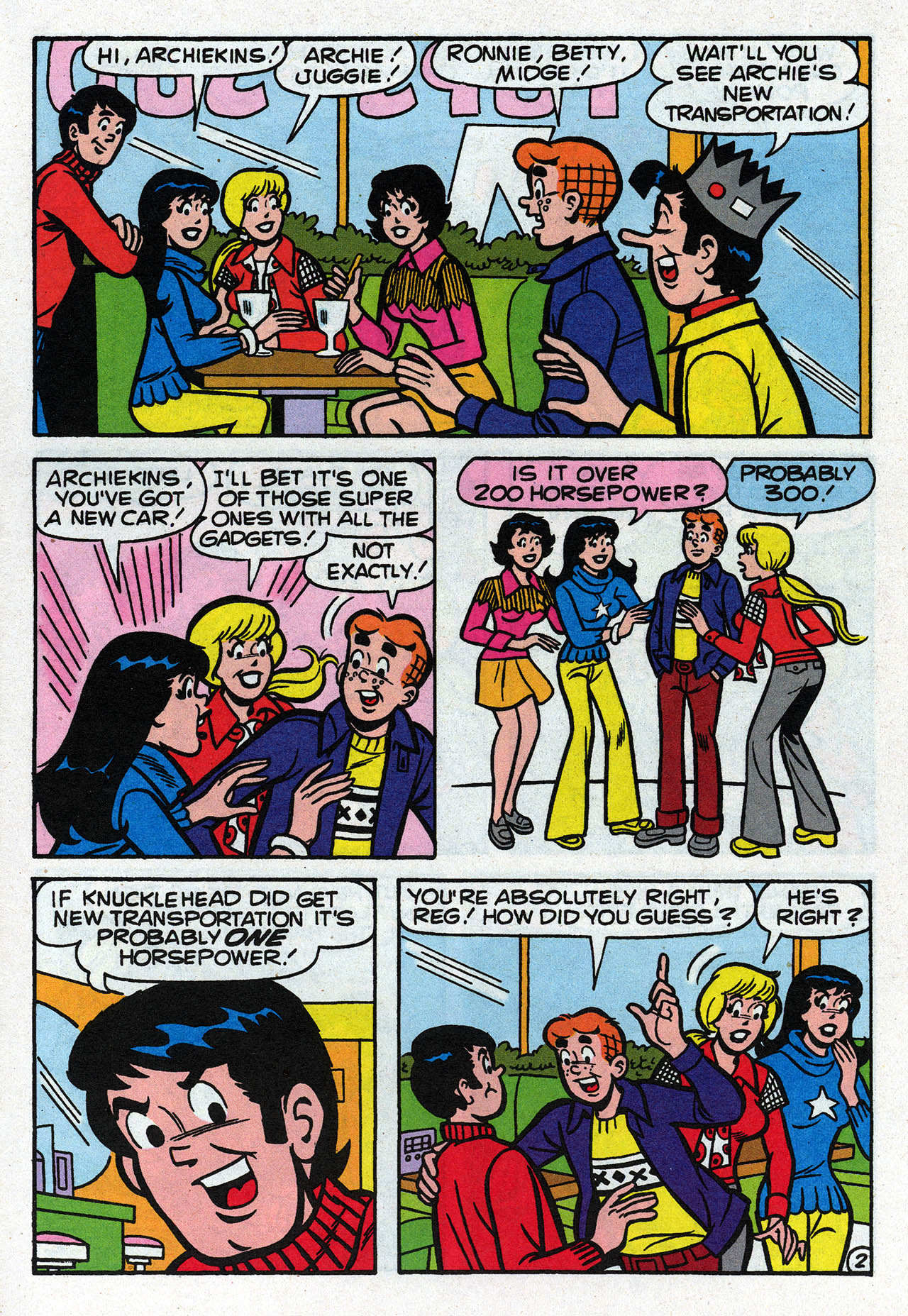 Read online Jughead & Friends Digest Magazine comic -  Issue #24 - 71