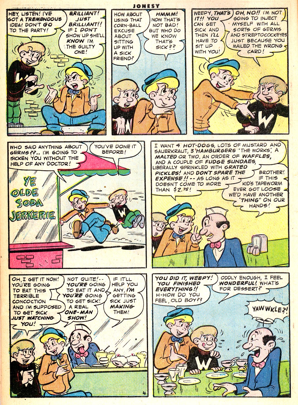 Read online Jonesy (1953) comic -  Issue #3 - 6