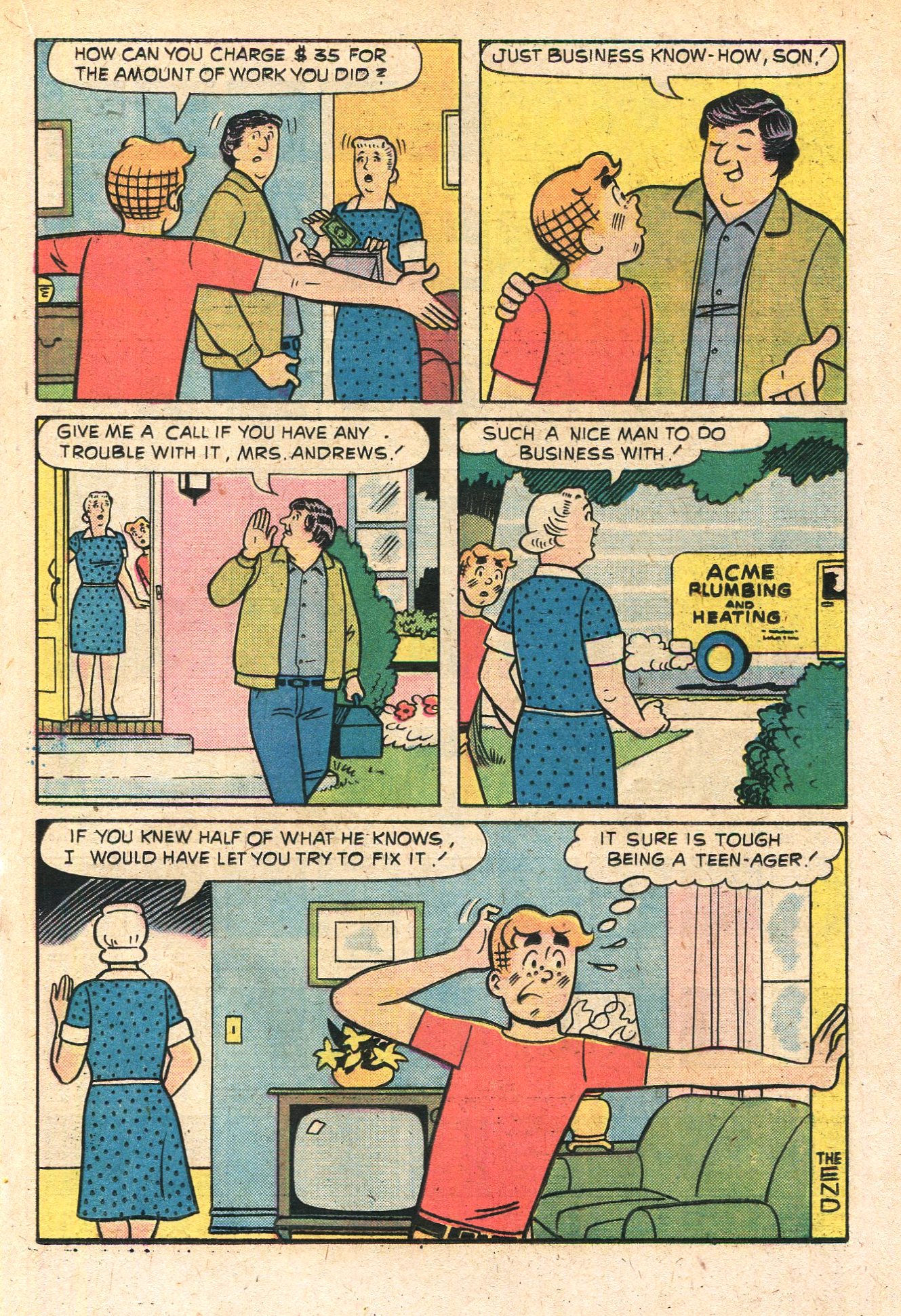 Read online Archie at Riverdale High (1972) comic -  Issue #21 - 17