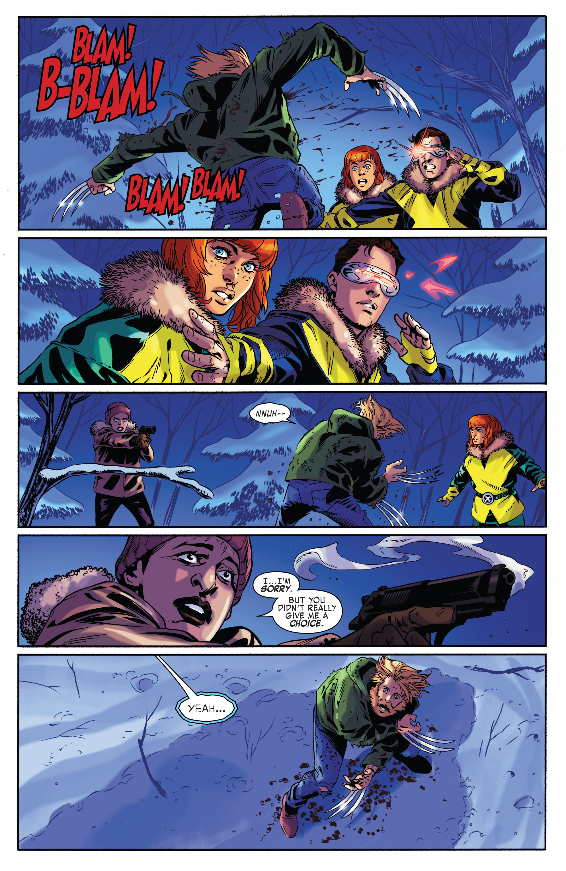 Read online X-Men: Blue comic -  Issue #4 - 14