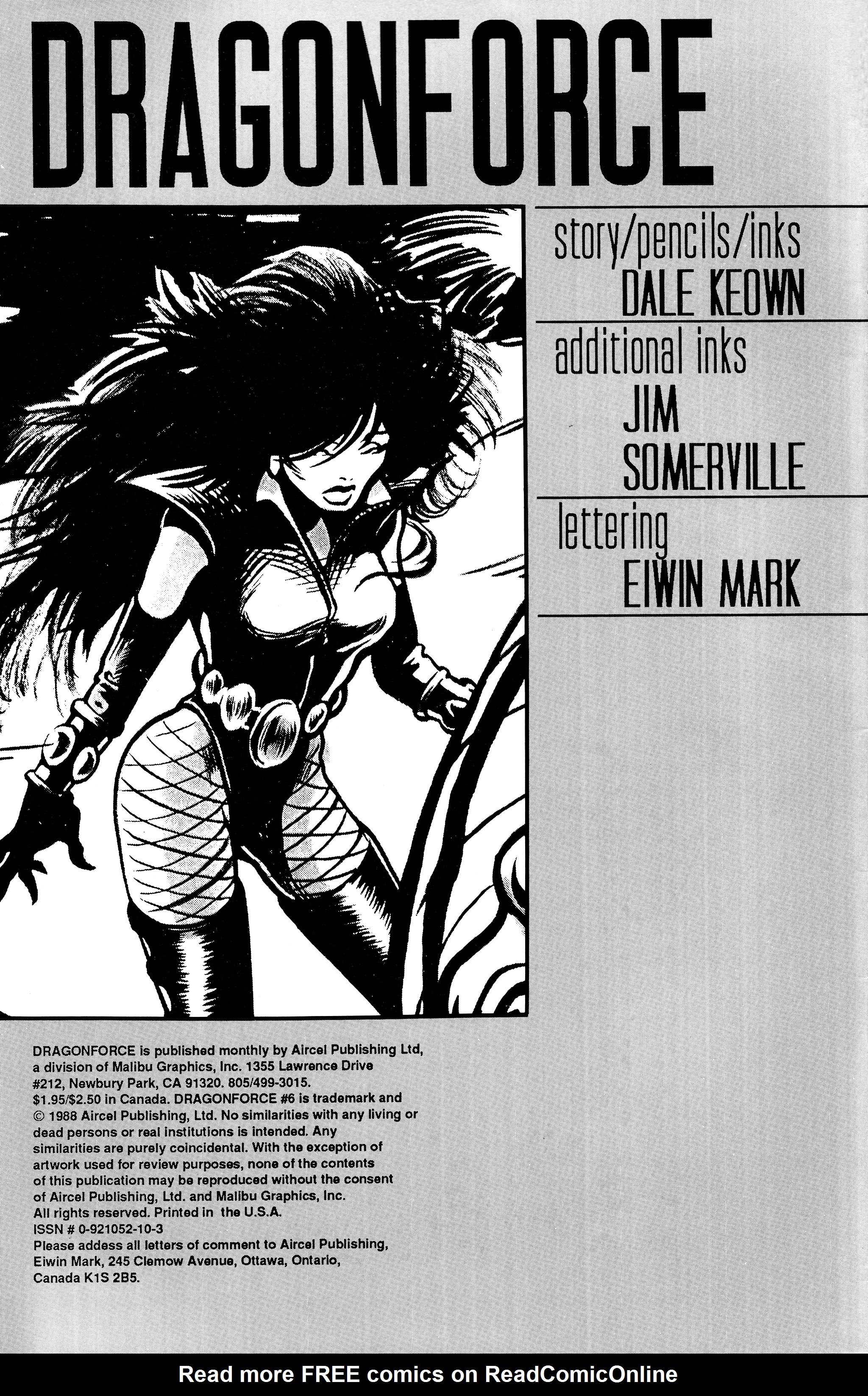 Read online Dragonforce comic -  Issue #6 - 2