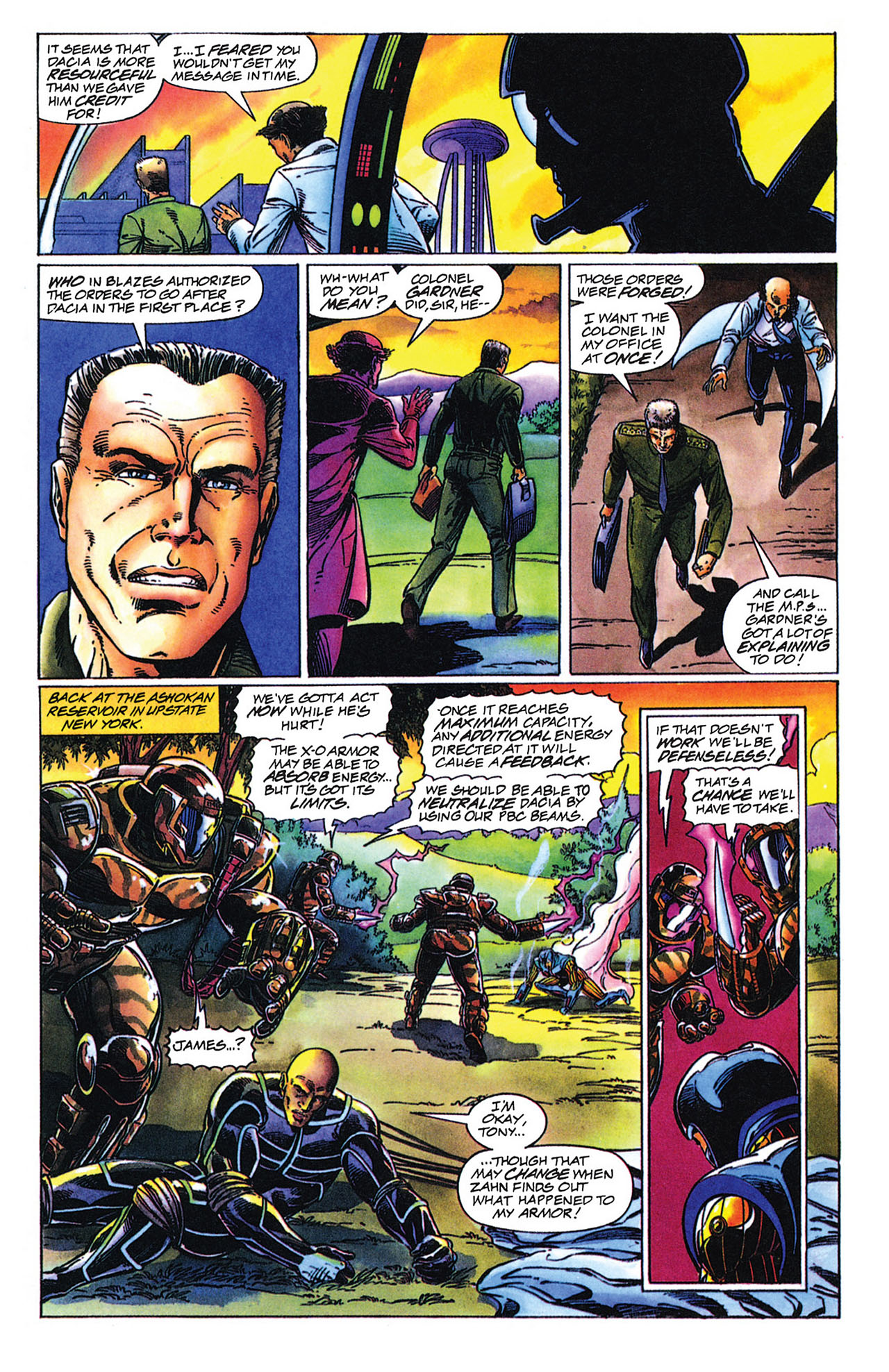 Read online X-O Manowar (1992) comic -  Issue #25 - 17