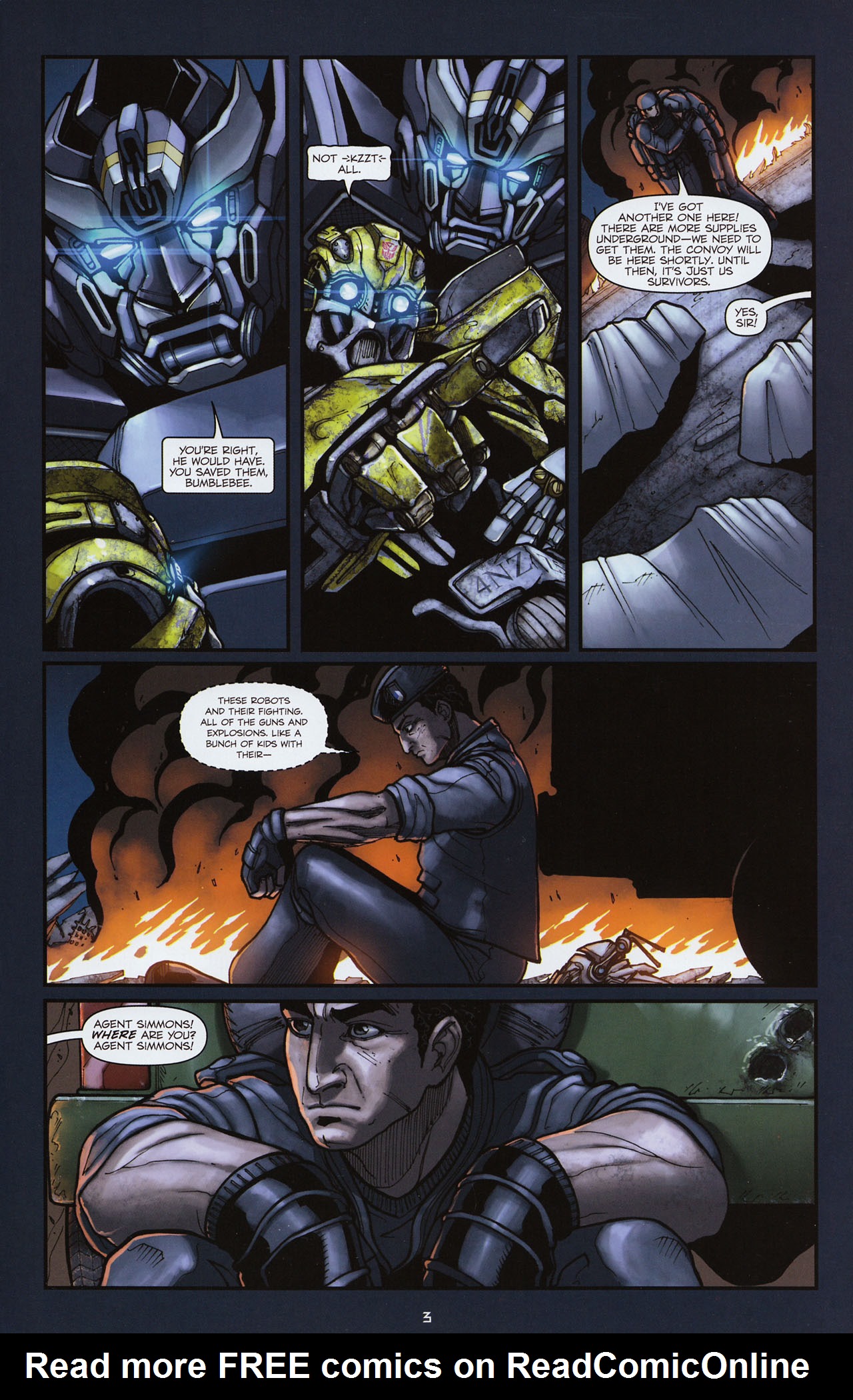 Read online Transformers: Alliance comic -  Issue #3 - 6