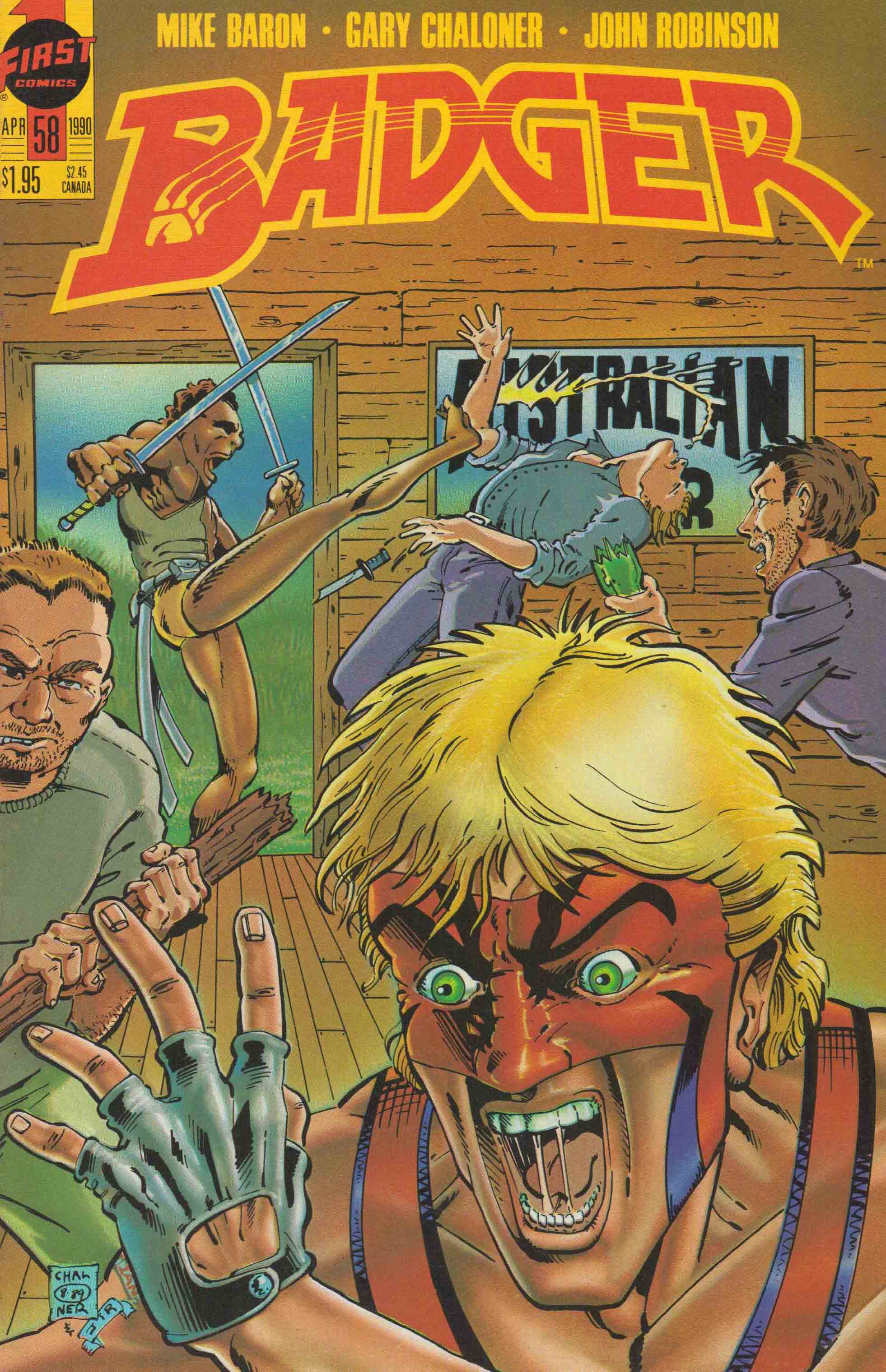 Read online The Badger comic -  Issue #58 - 1