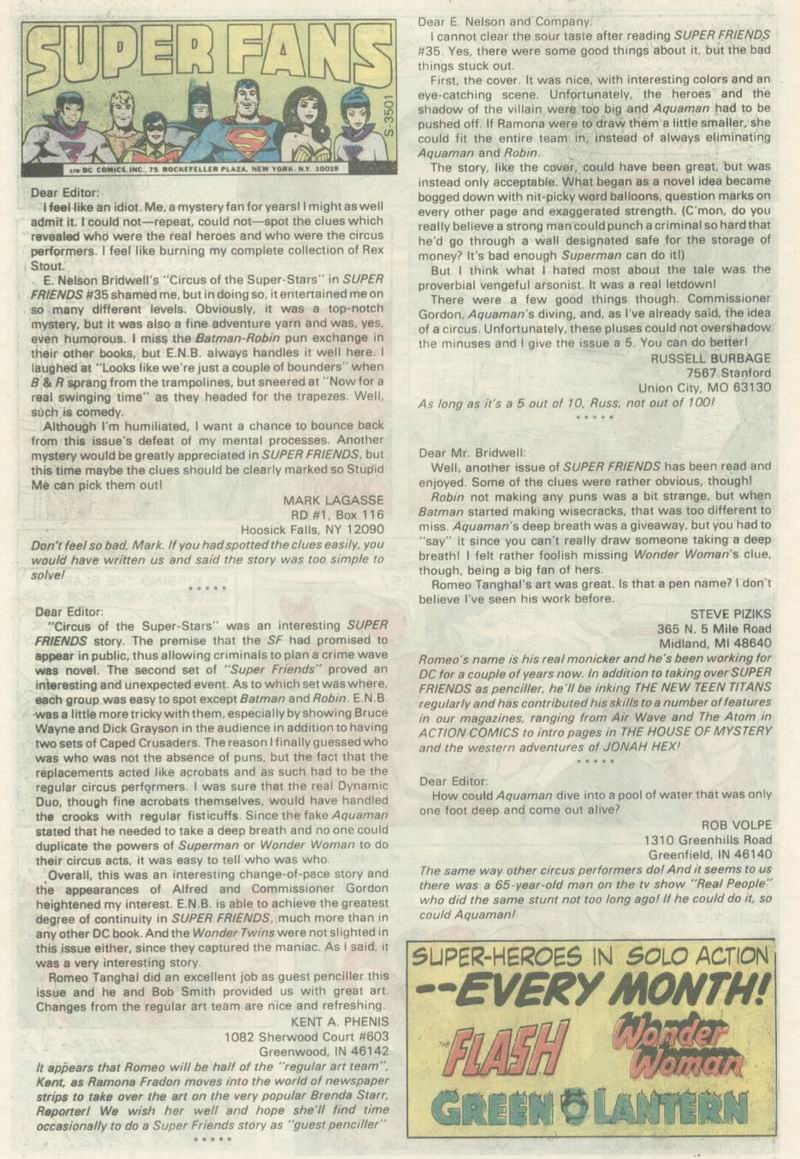 Read online The Super Friends comic -  Issue #40 - 27