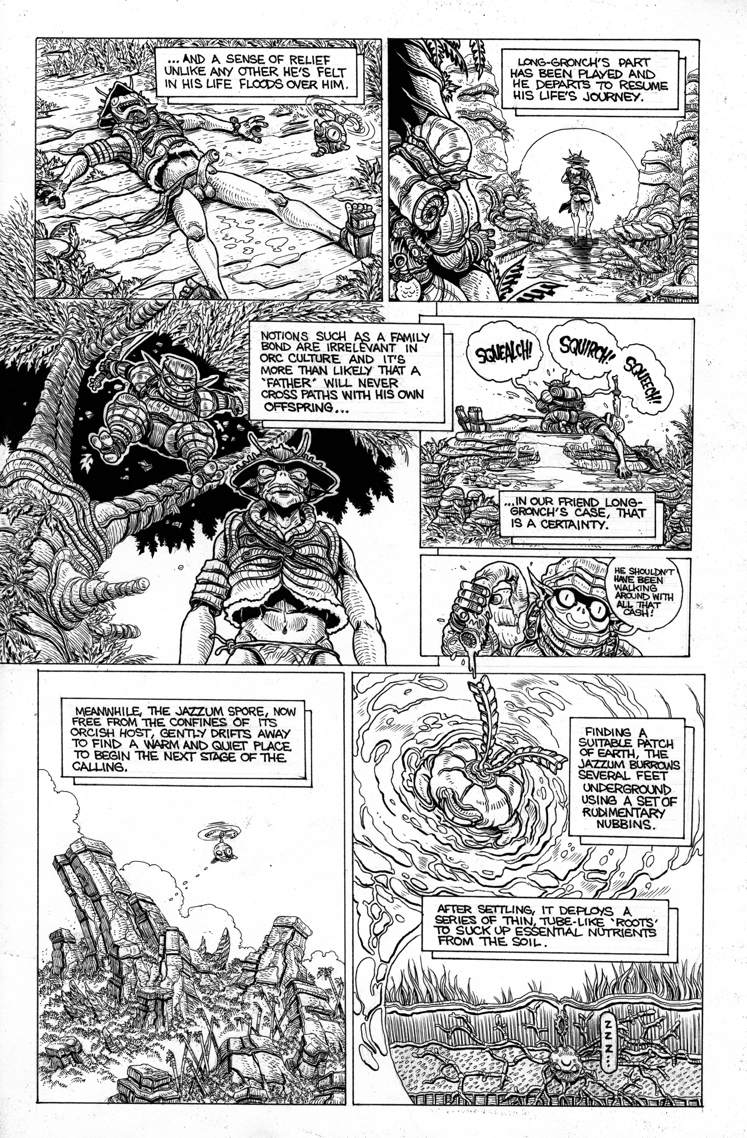 Read online Grunt: The Art and Unpublished Comics of James Stokoe comic -  Issue # TPB (Part 2) - 12
