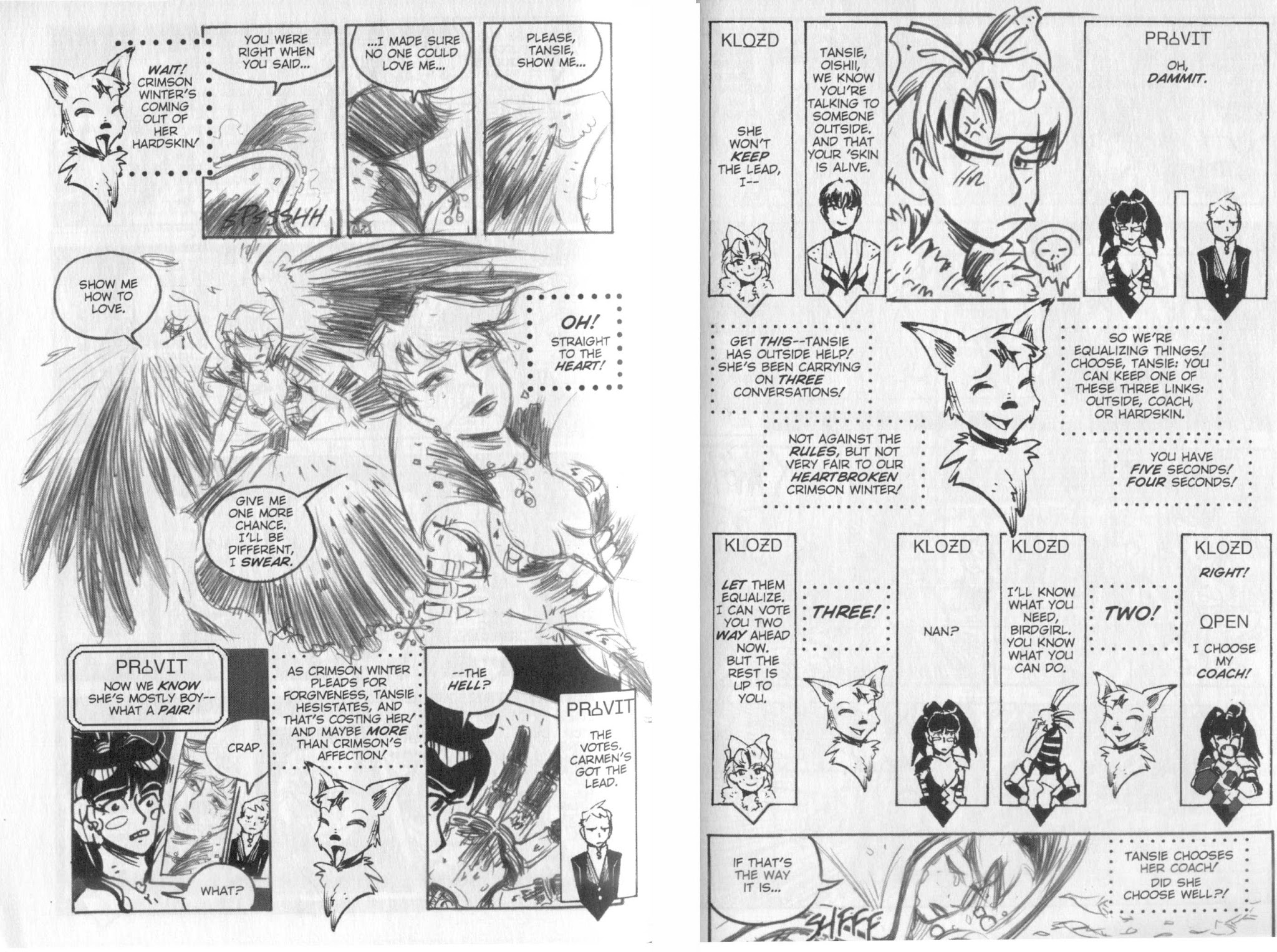 Read online Rumble Girls: Silky Warrior Tansie comic -  Issue #7 - 15