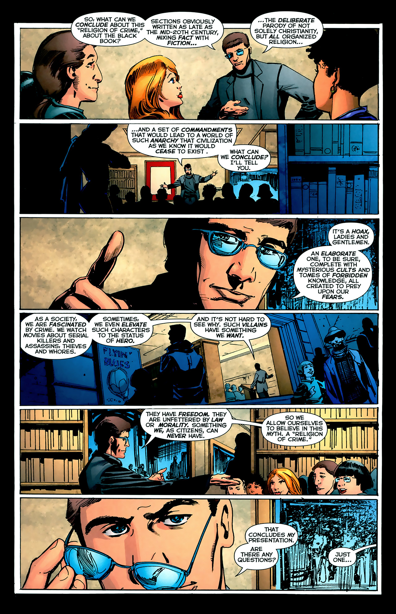 Read online Crime Bible: The Five Lessons of Blood comic -  Issue #1 - 7