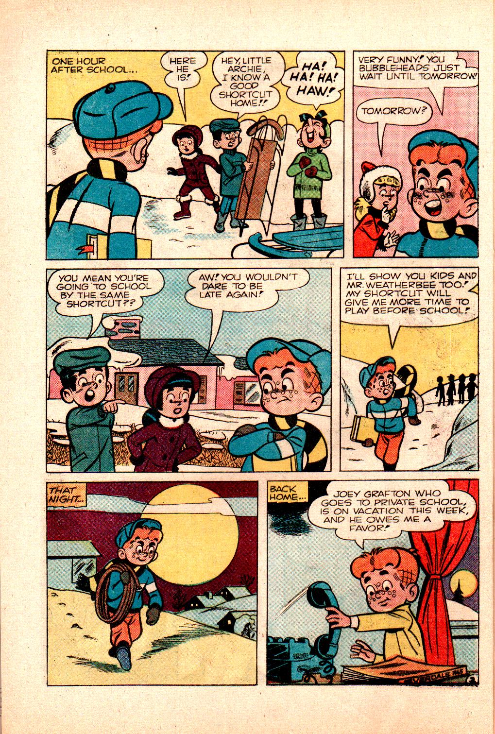 Read online The Adventures of Little Archie comic -  Issue #37 - 4