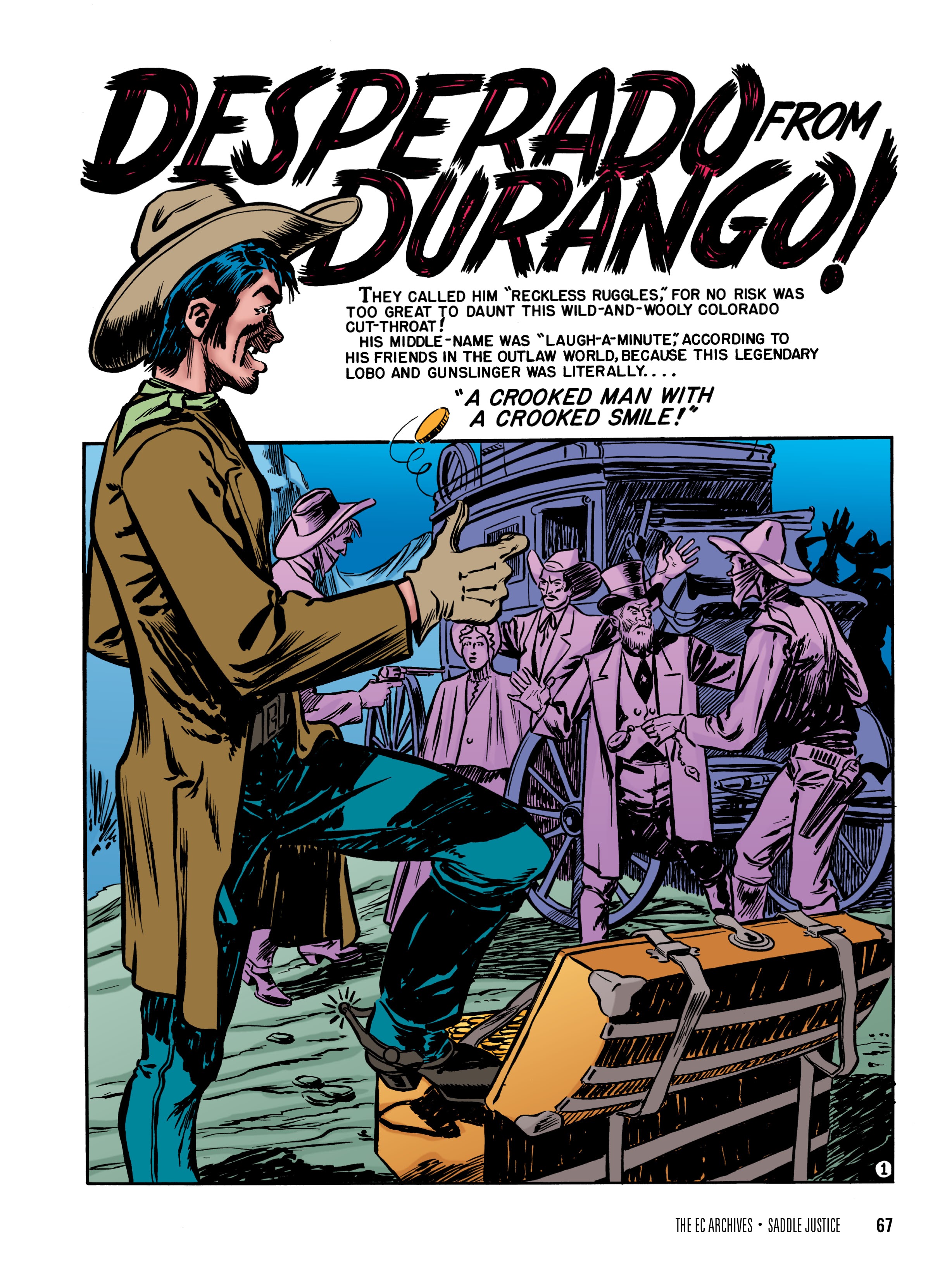 Read online The EC Archives: Saddle Justice comic -  Issue # TPB (Part 1) - 69