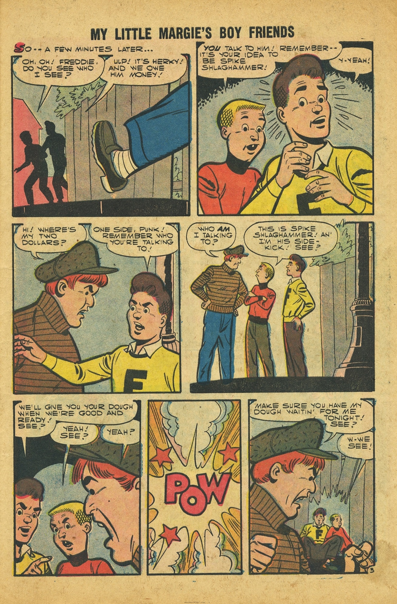 Read online My Little Margie's Boy Friends comic -  Issue #9 - 5