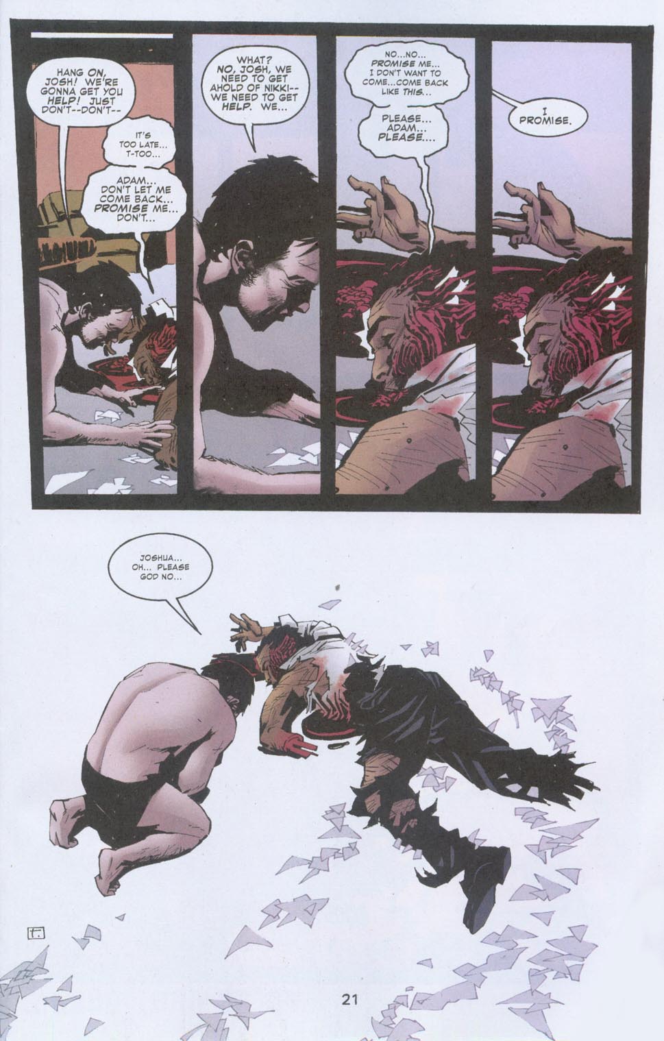 Read online Blood and Water comic -  Issue #3 - 22