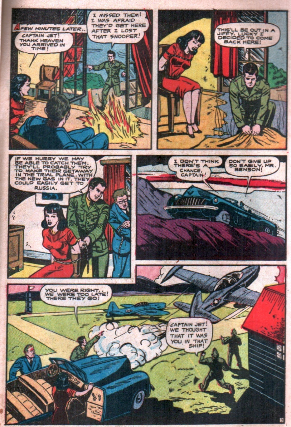 Read online Captain Jet comic -  Issue #3 - 9