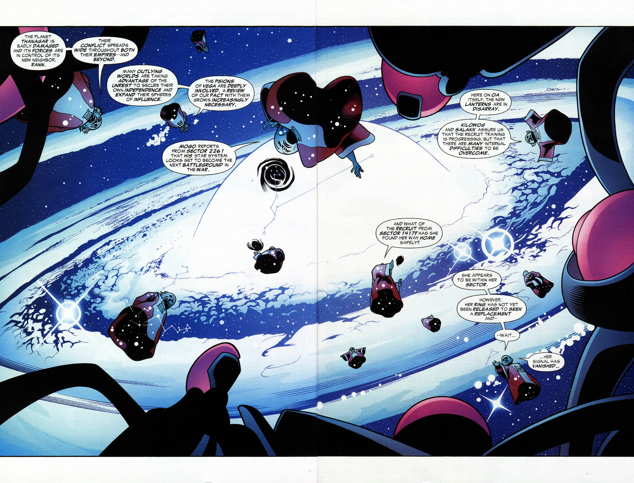 Read online Green Lantern Corps: Recharge comic -  Issue #1 - 24
