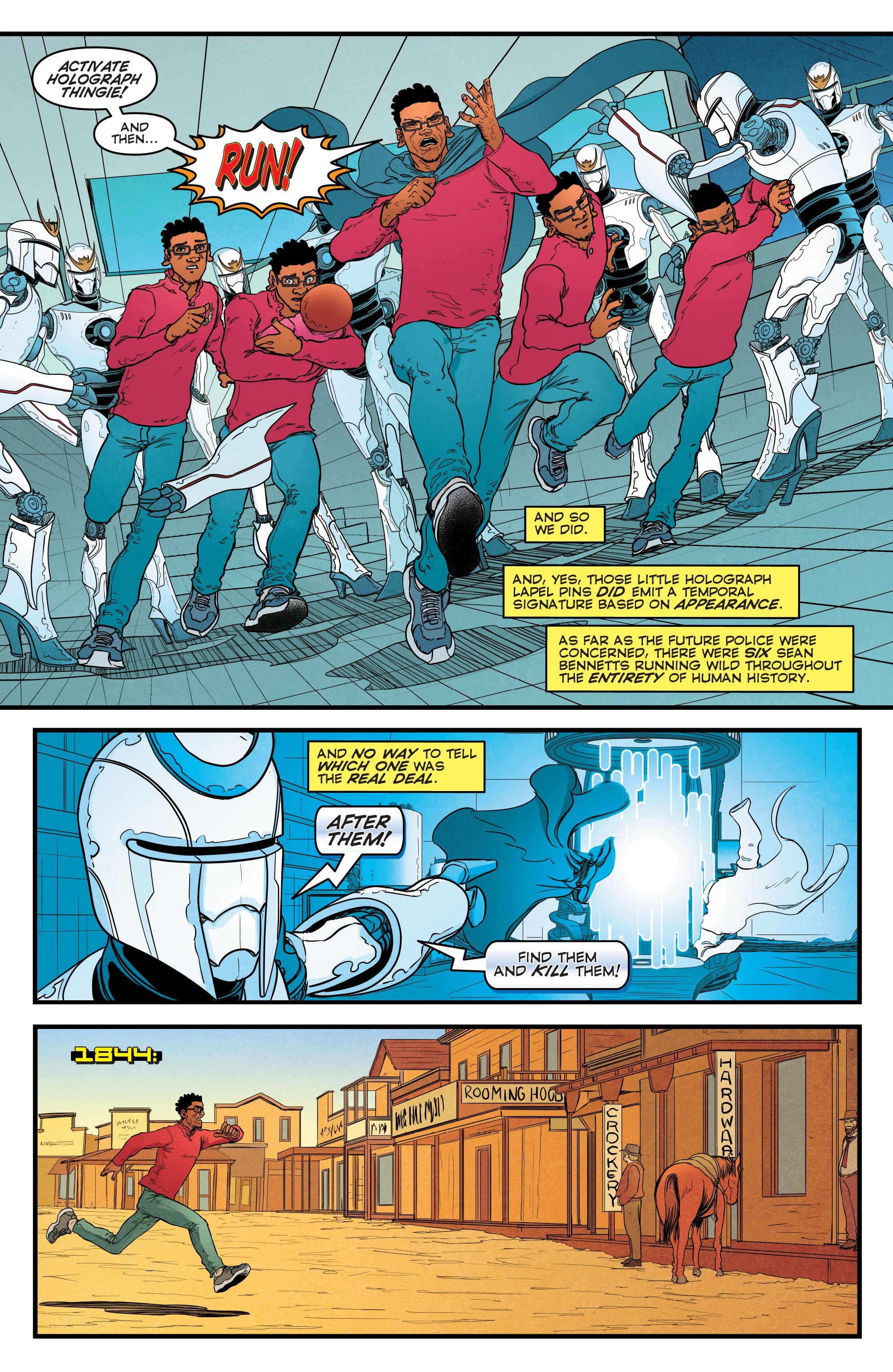Read online The Man Who Effed Up Time comic -  Issue #5 - 15