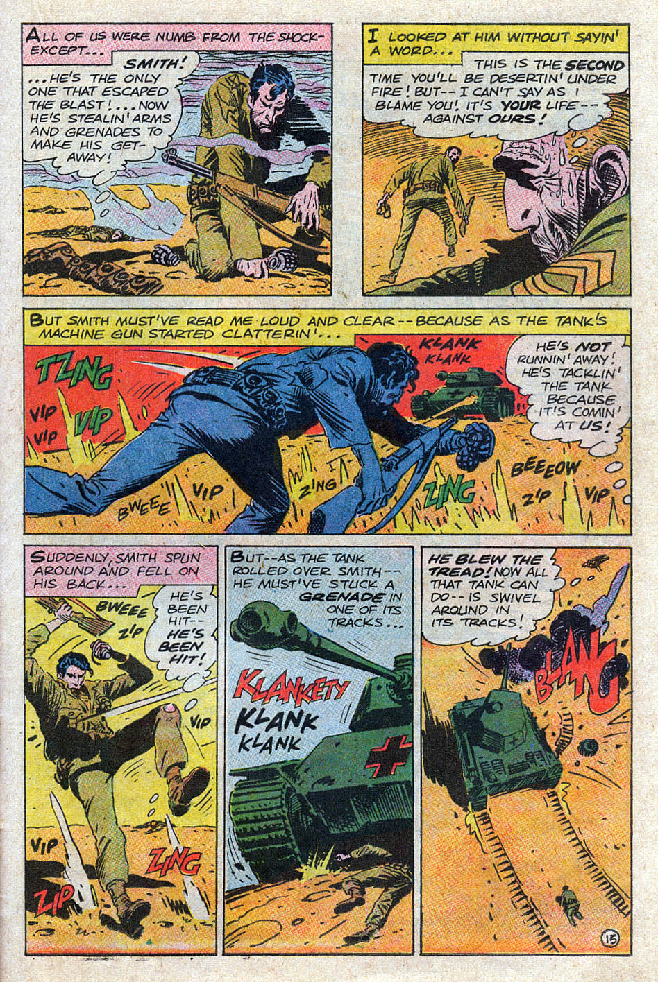 Read online Our Army at War (1952) comic -  Issue #184 - 23