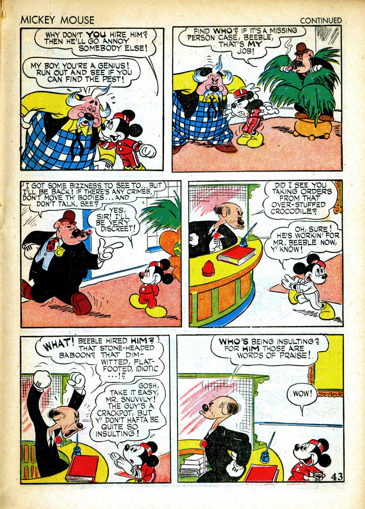 Read online Walt Disney's Comics and Stories comic -  Issue #31 - 48