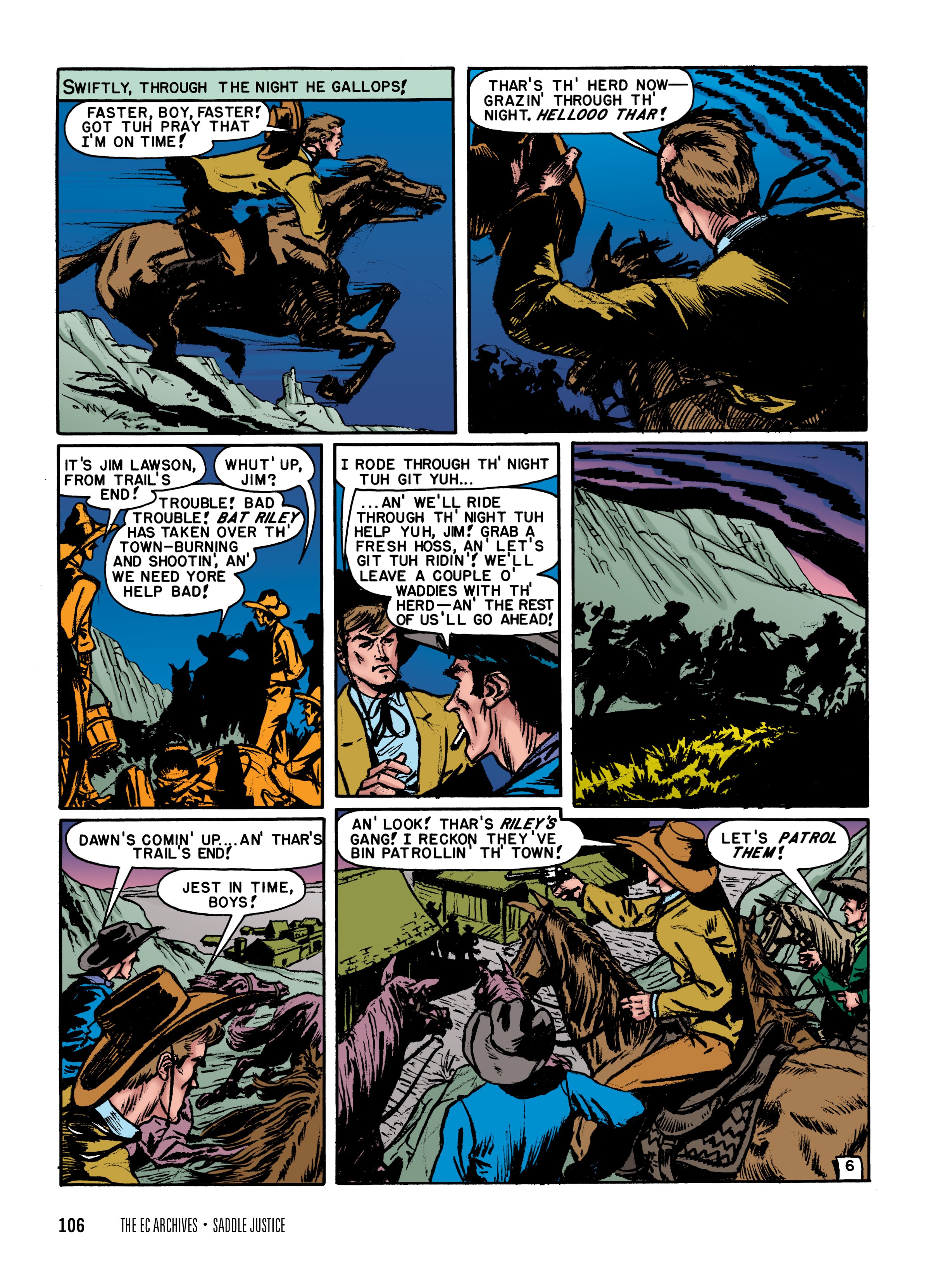 Read online The EC Archives: Saddle Justice comic -  Issue # TPB (Part 2) - 8