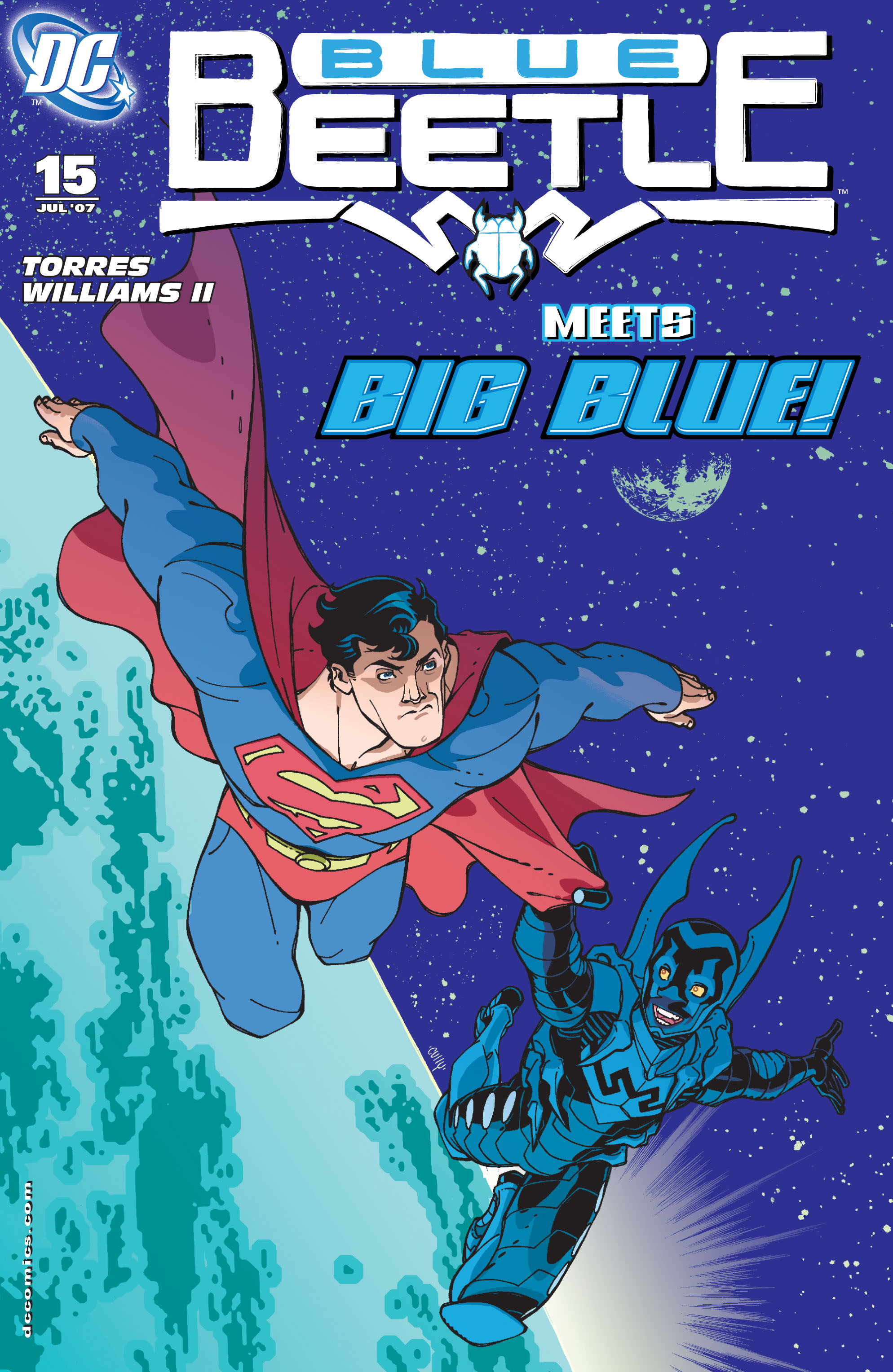 Read online Blue Beetle (2006) comic -  Issue #15 - 1