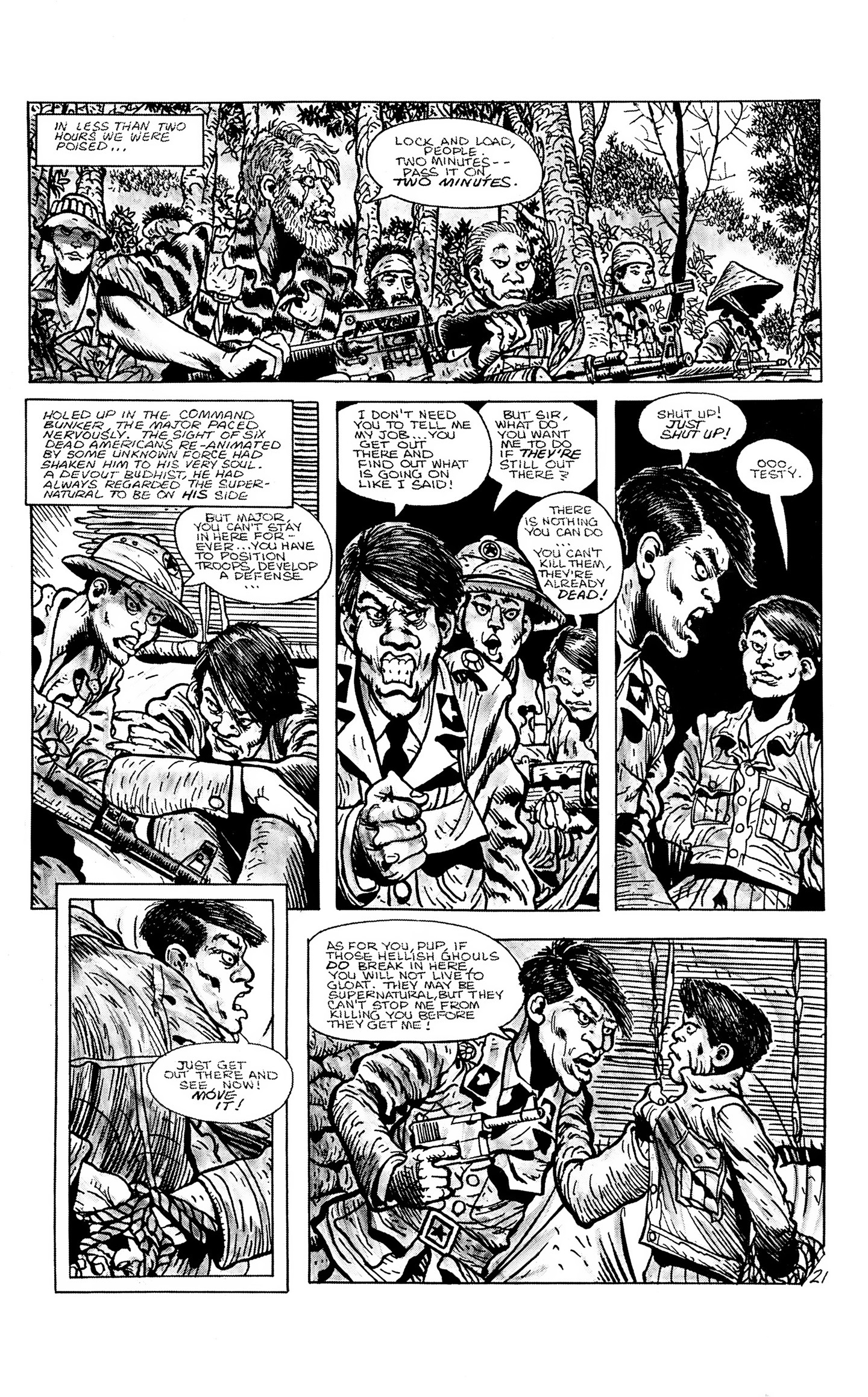 Read online Fire Team comic -  Issue #6 - 27