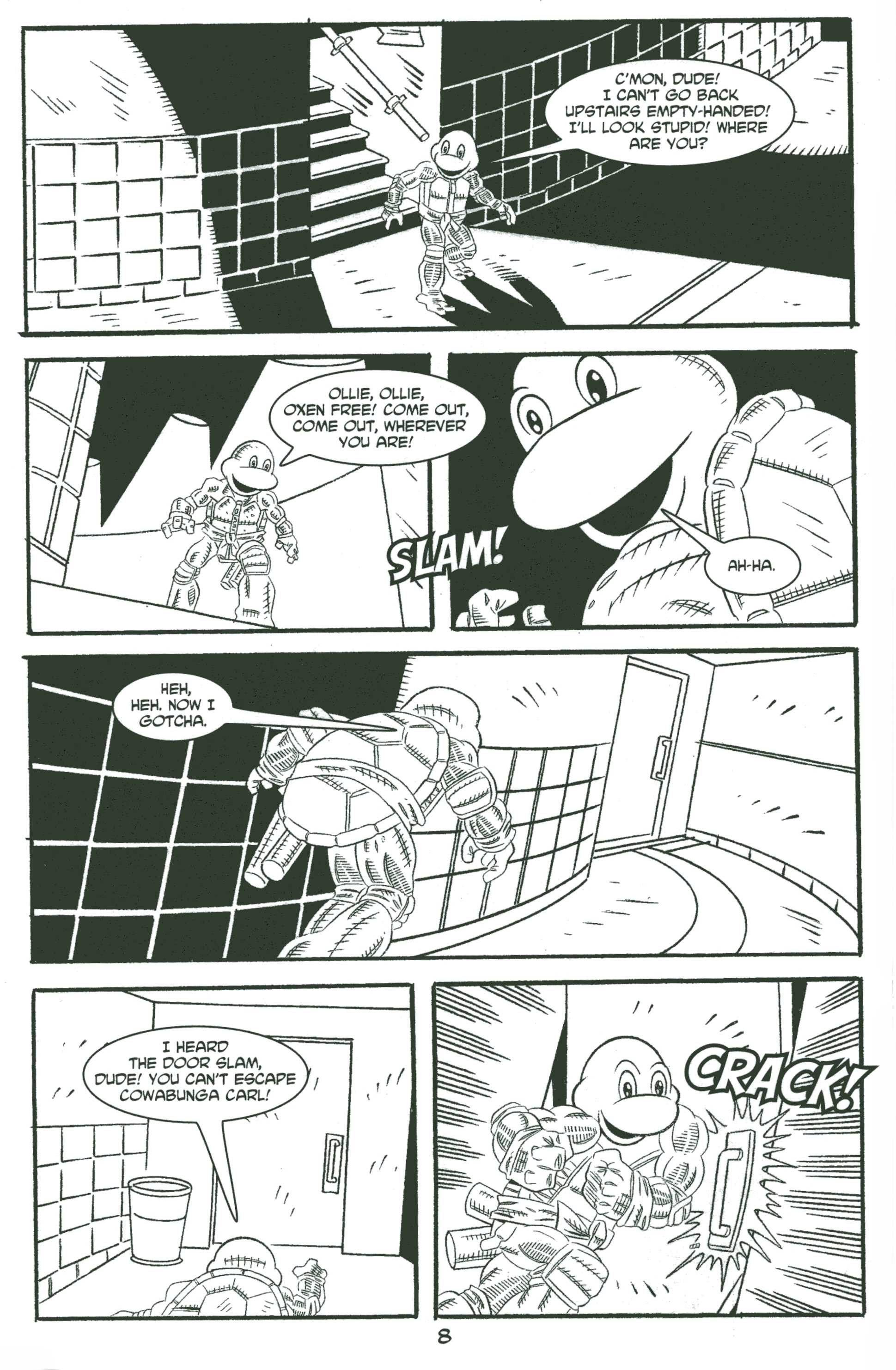 Read online TMNT Movie Prequel comic -  Issue #2 - 10