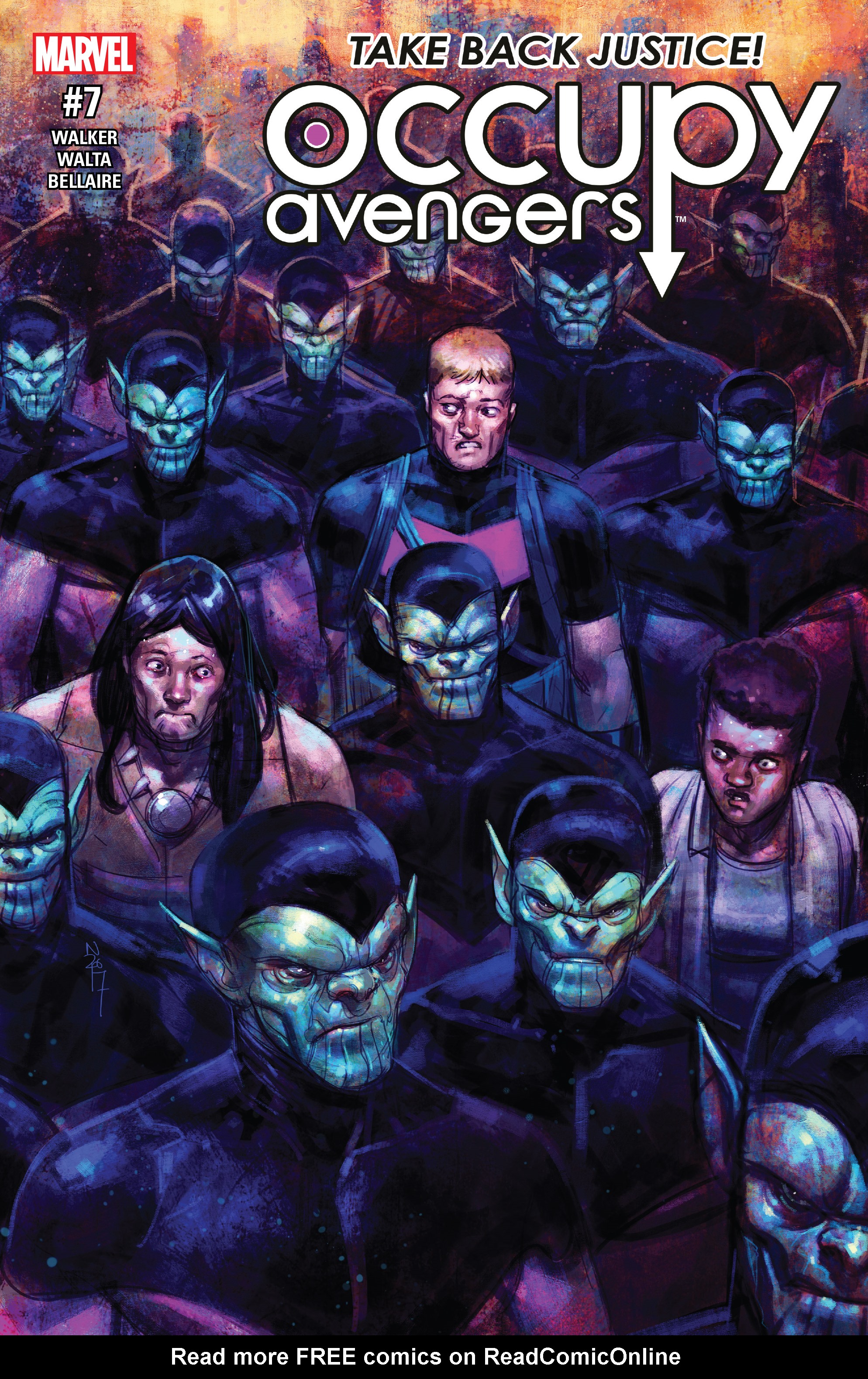 Read online Occupy Avengers comic -  Issue #7 - 1