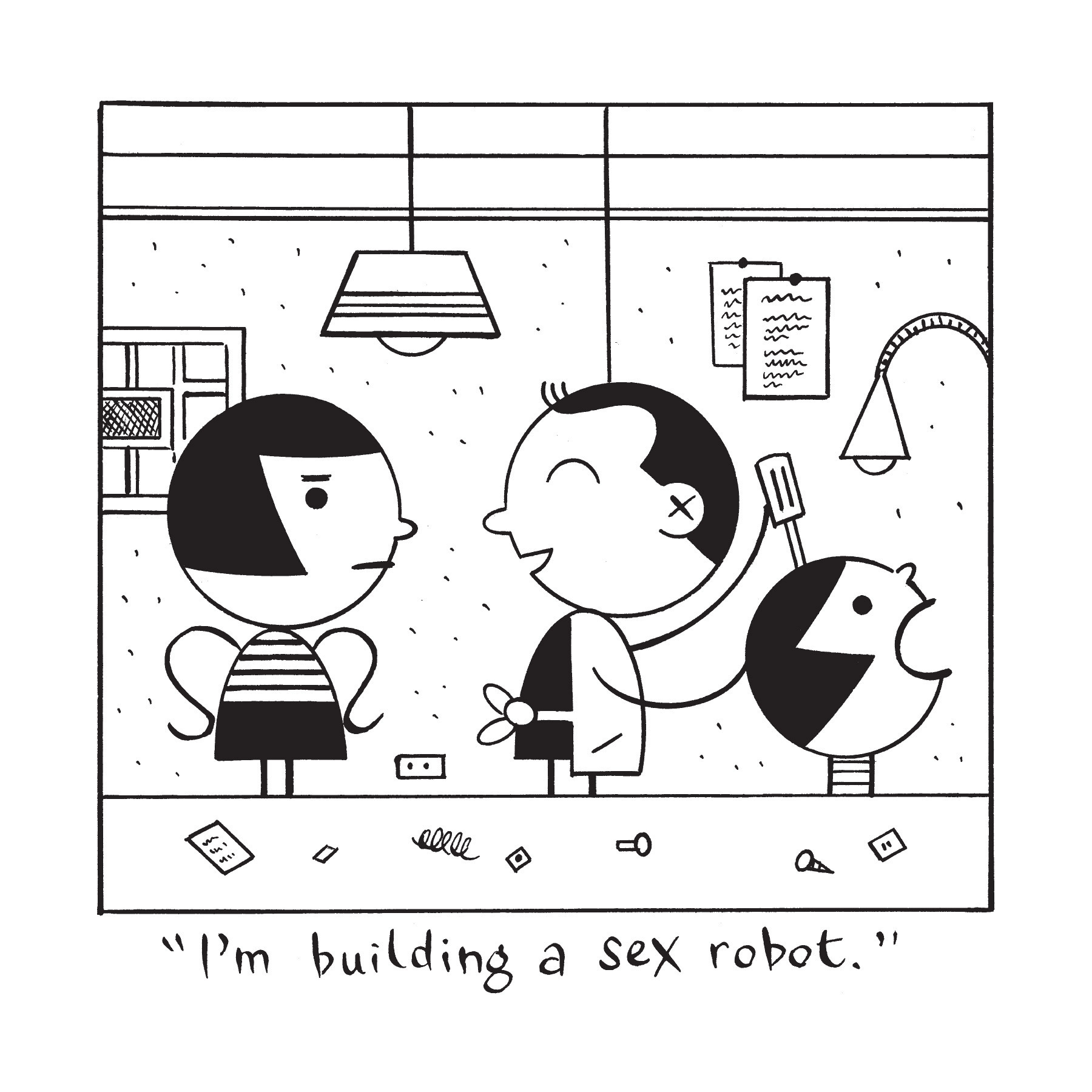 Read online Ho! The Morally Questionable Cartoons of Ivan Brunetti comic -  Issue # TPB - 108
