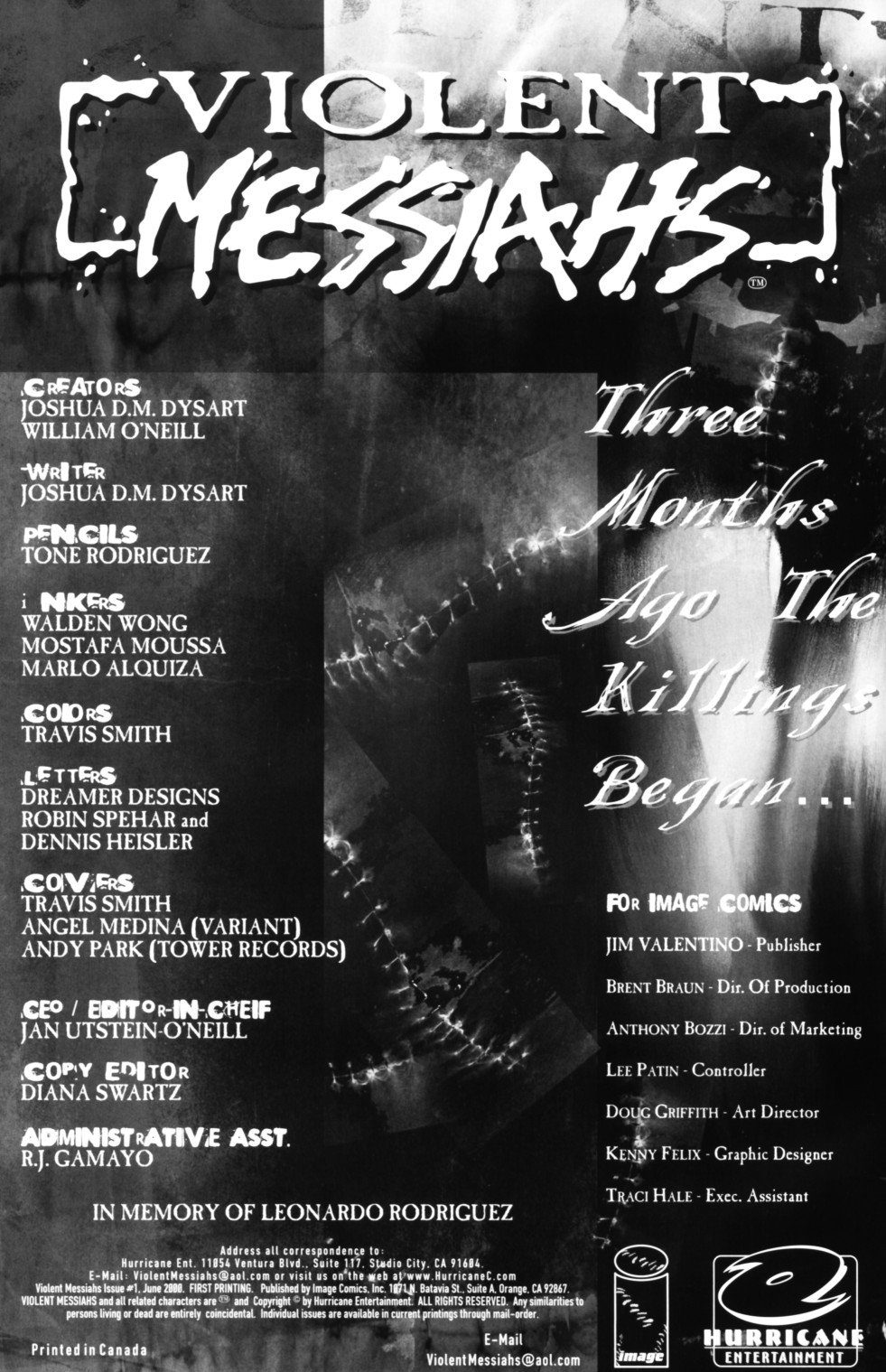 Read online Violent Messiahs comic -  Issue #1 - 2