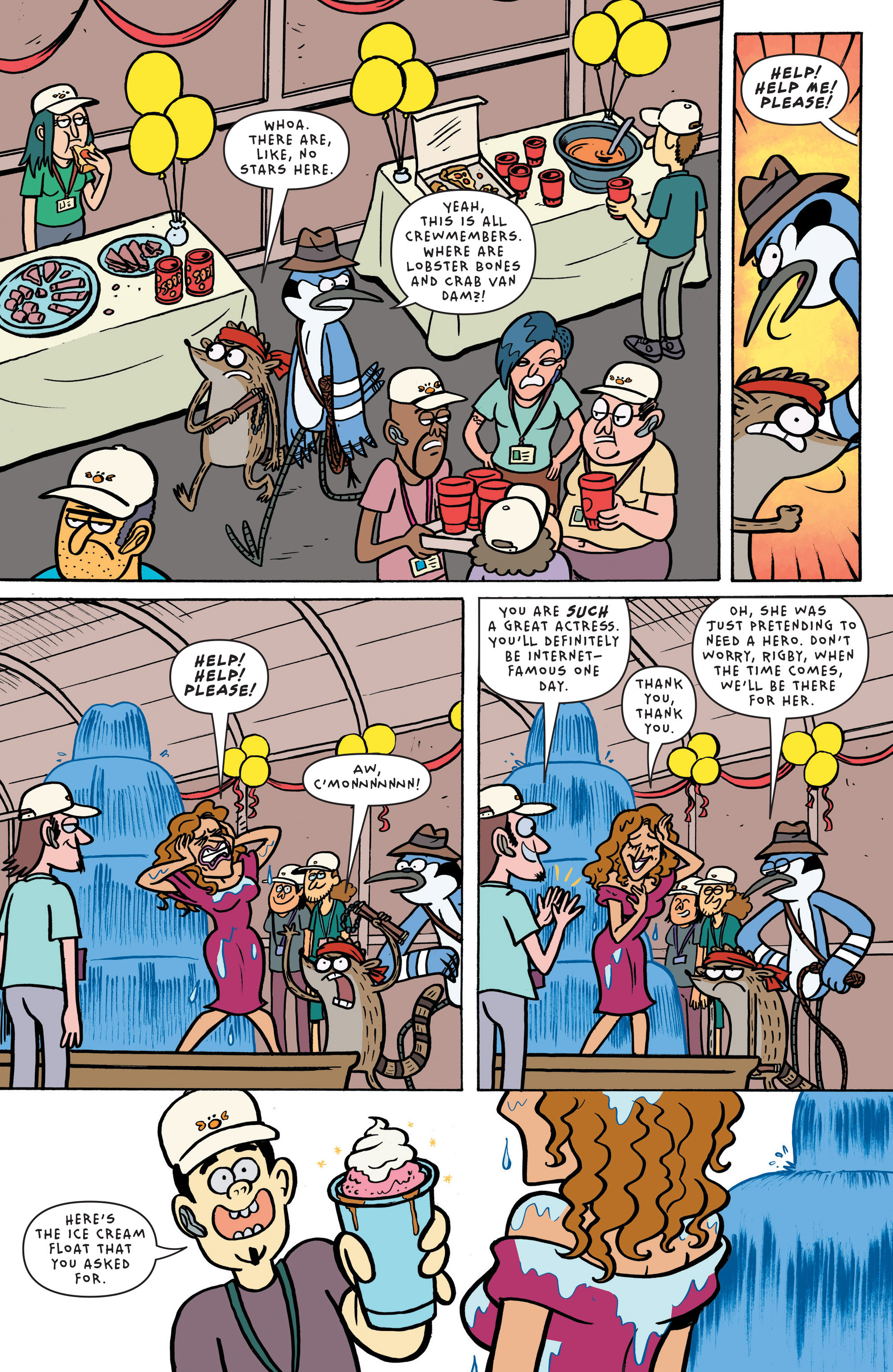 Read online Regular Show comic -  Issue #35 - 16