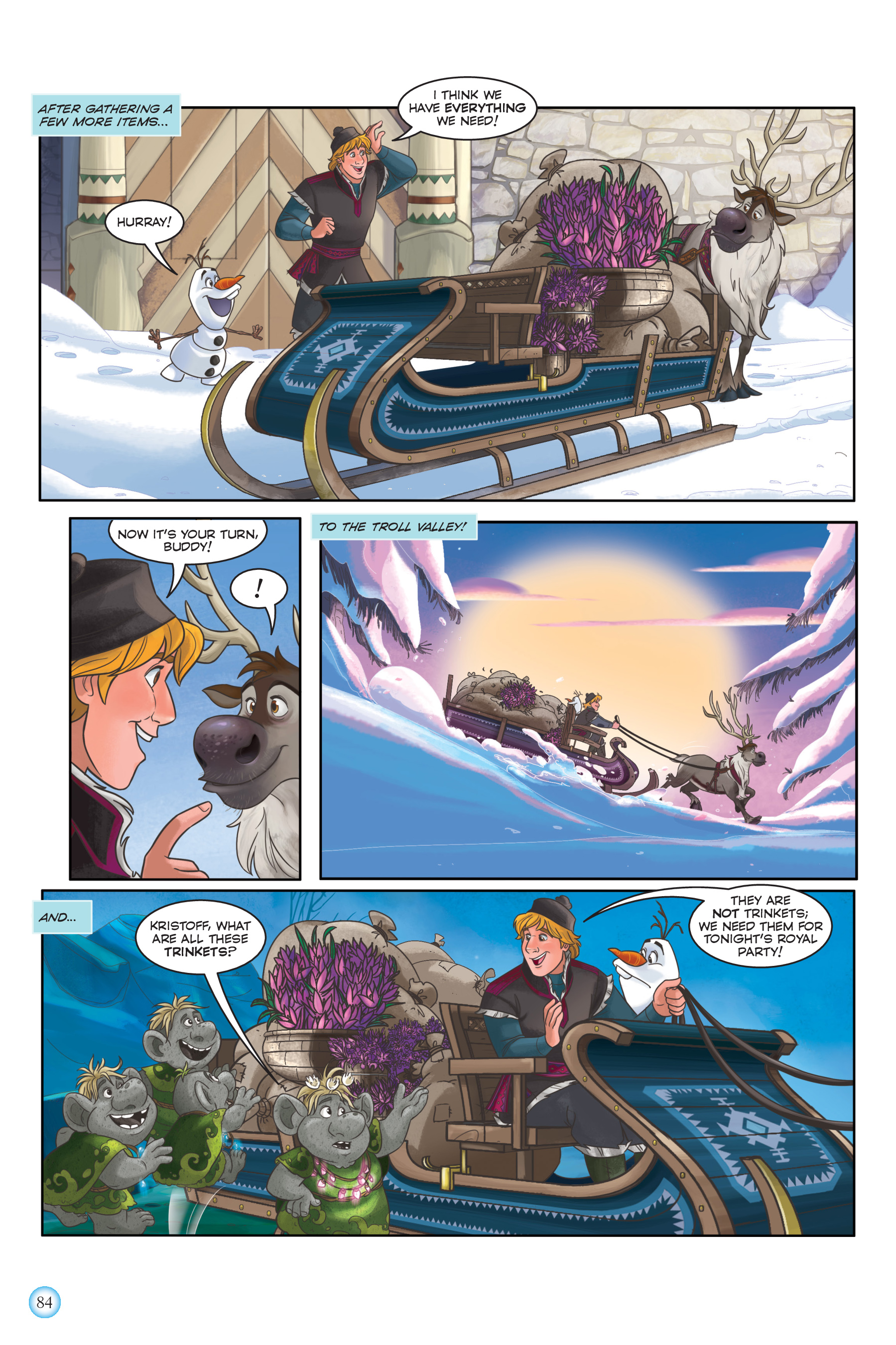 Read online Frozen Adventures: Snowy Stories comic -  Issue # TPB (Part 1) - 84