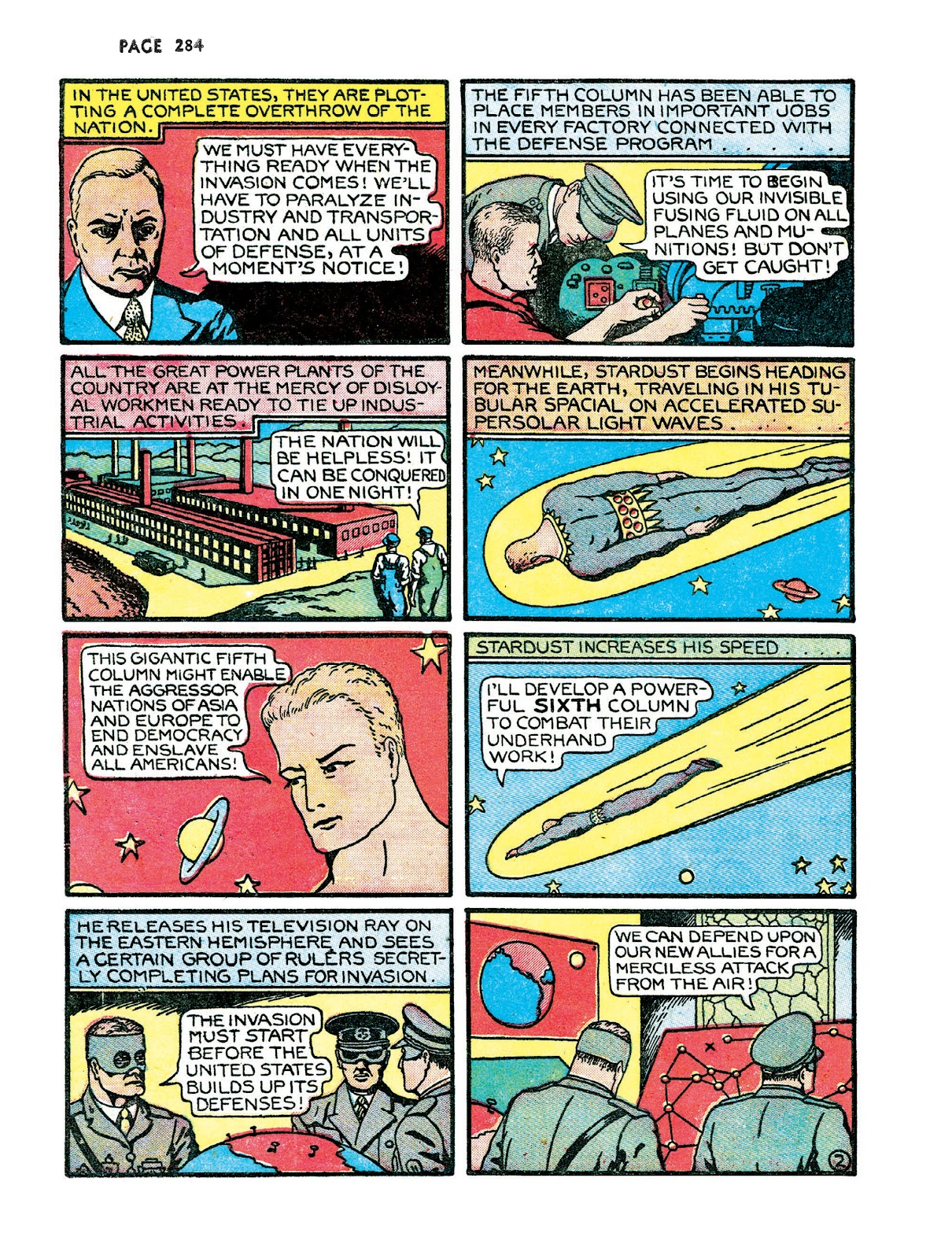 Turn Loose Our Death Rays and Kill Them All!: The Complete Works of Fletcher Hanks issue TPB (Part 4) - Page 17
