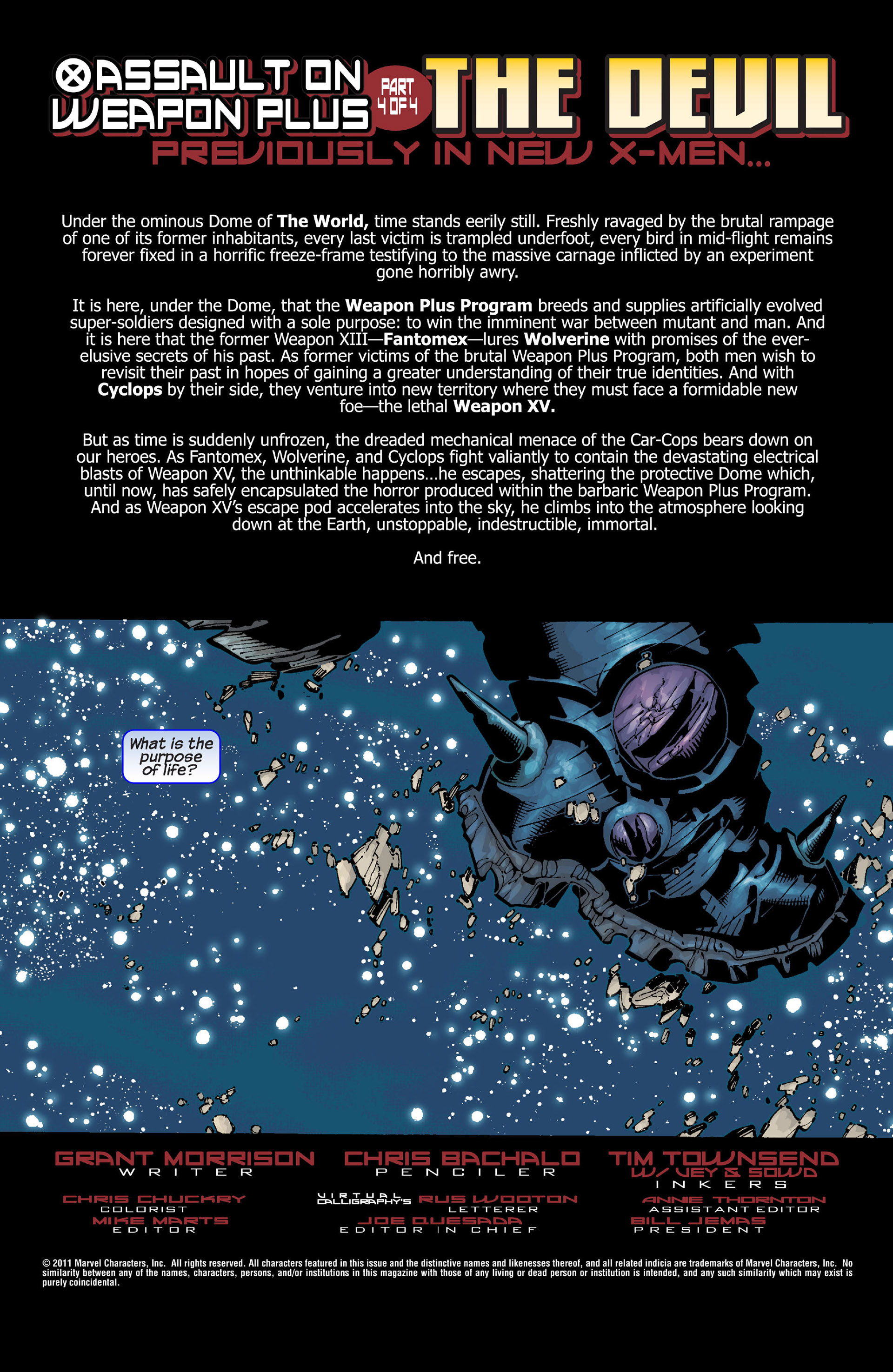 Read online New X-Men (2001) comic -  Issue #145 - 2