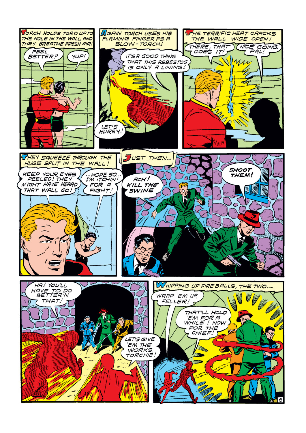Read online The Human Torch (1940) comic -  Issue #7 - 29