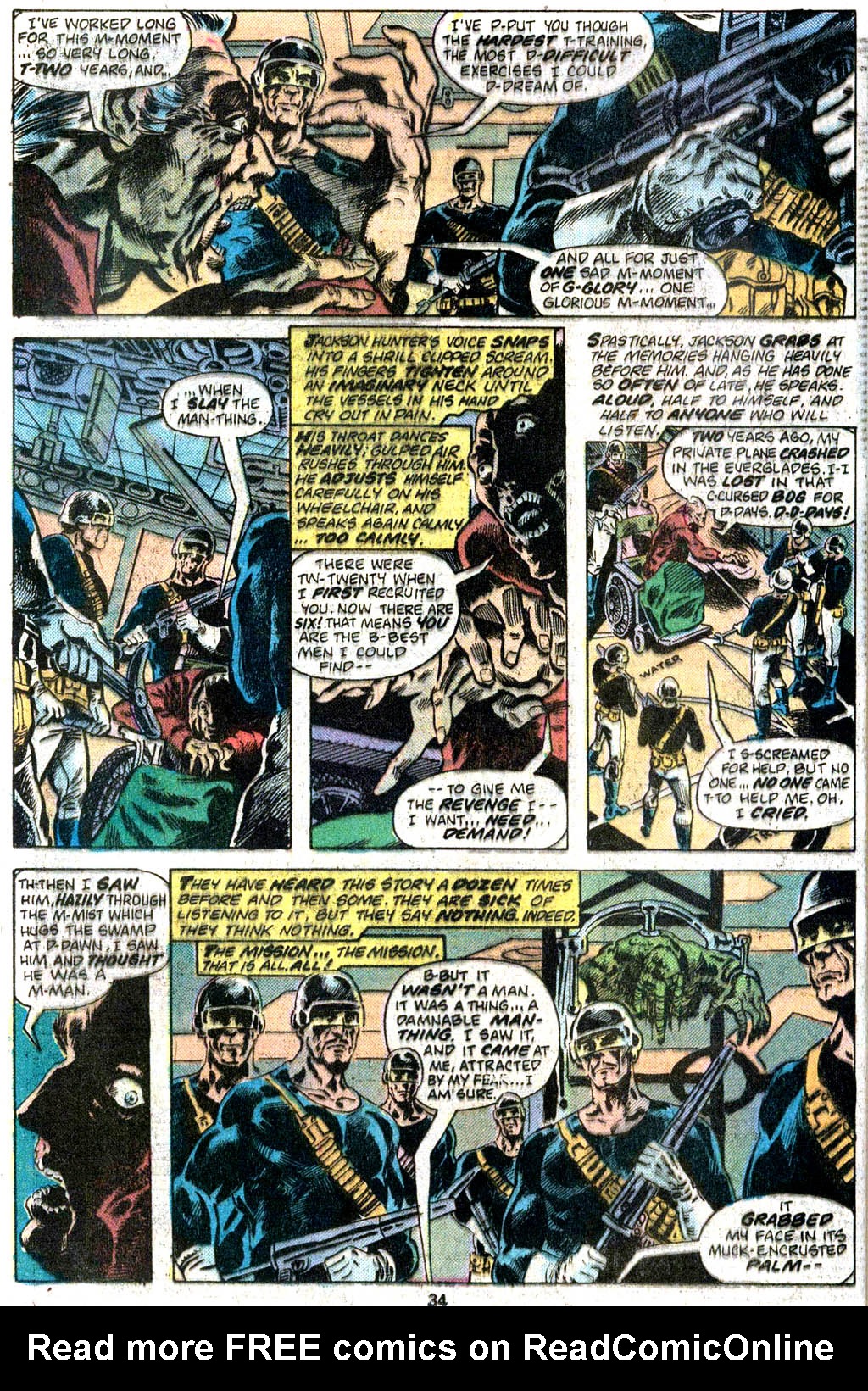 Read online Giant-Size Man-Thing comic -  Issue #5 - 26