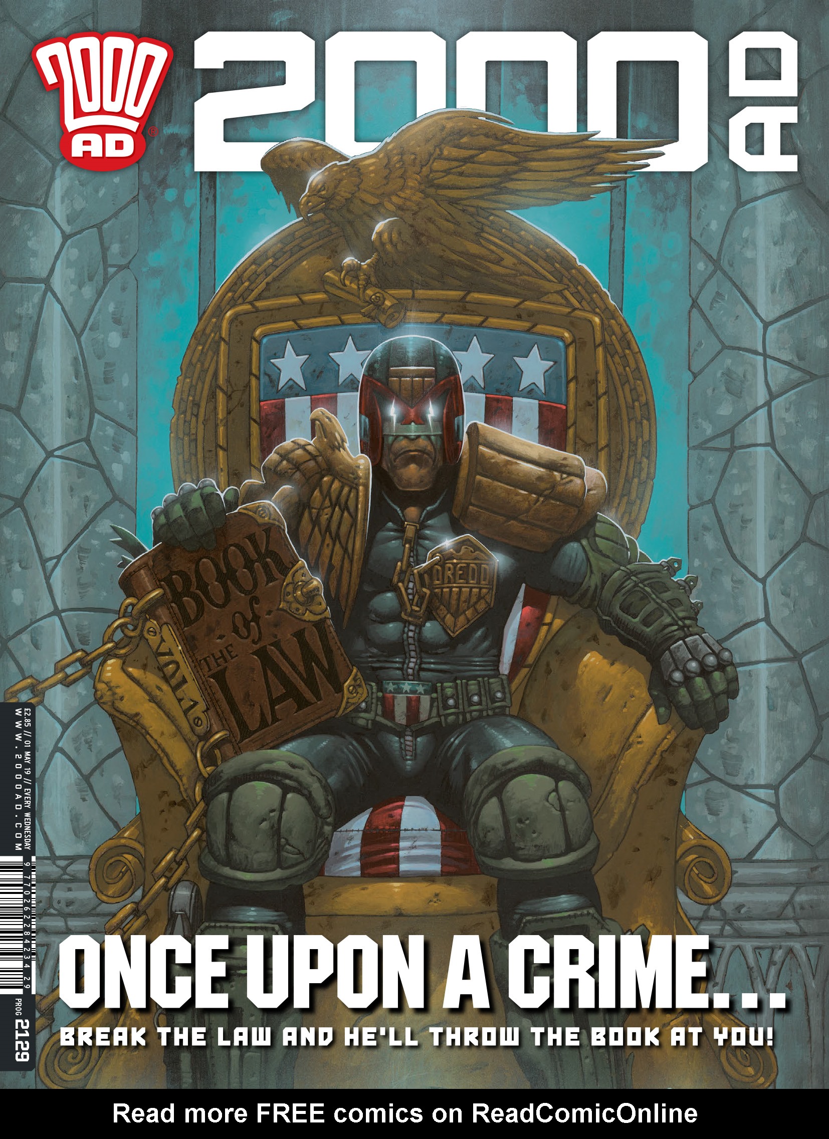 Read online 2000 AD comic -  Issue #2129 - 1