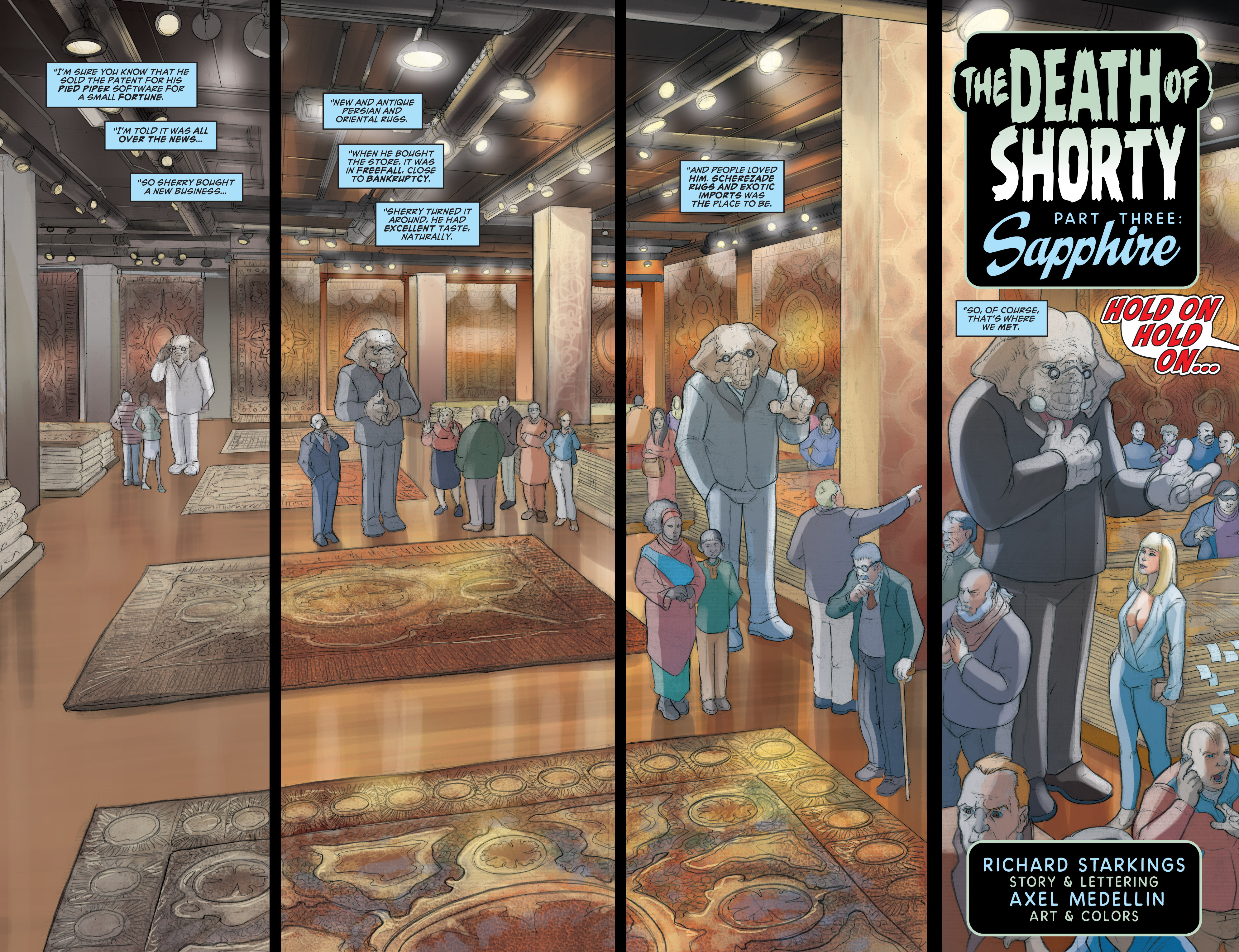 Read online Elephantmen: The Death of Shorty comic -  Issue #3 - 4