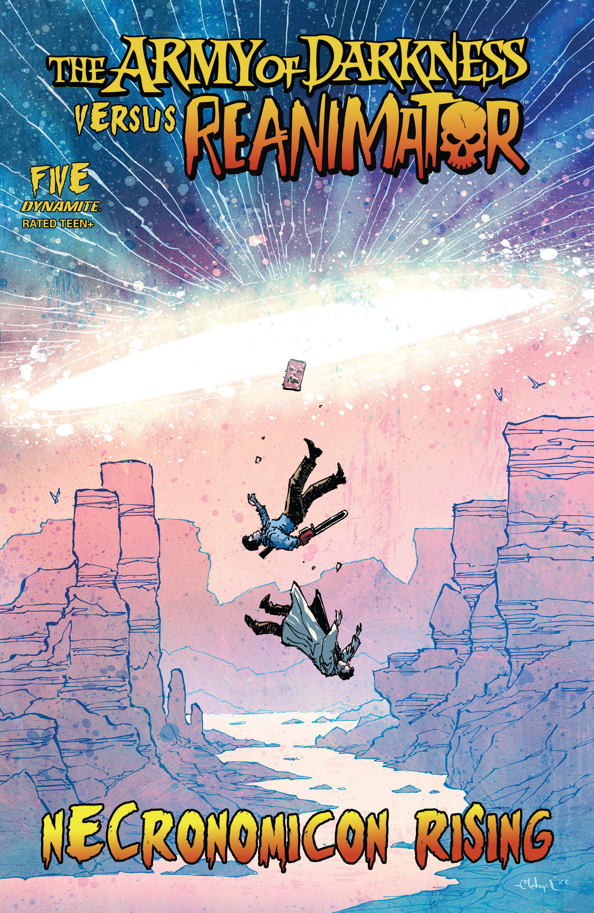 Read online Army of Darkness Vs. Reanimator: Necronomicon Rising comic -  Issue #5 - 2