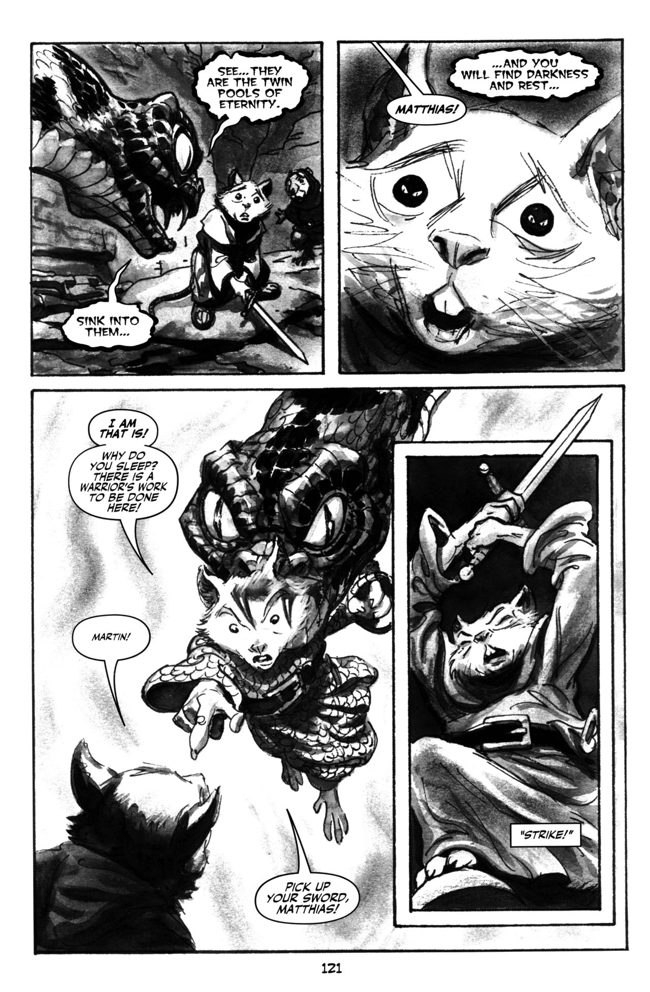 Read online Redwall: The Graphic Novel comic -  Issue # TPB - 126