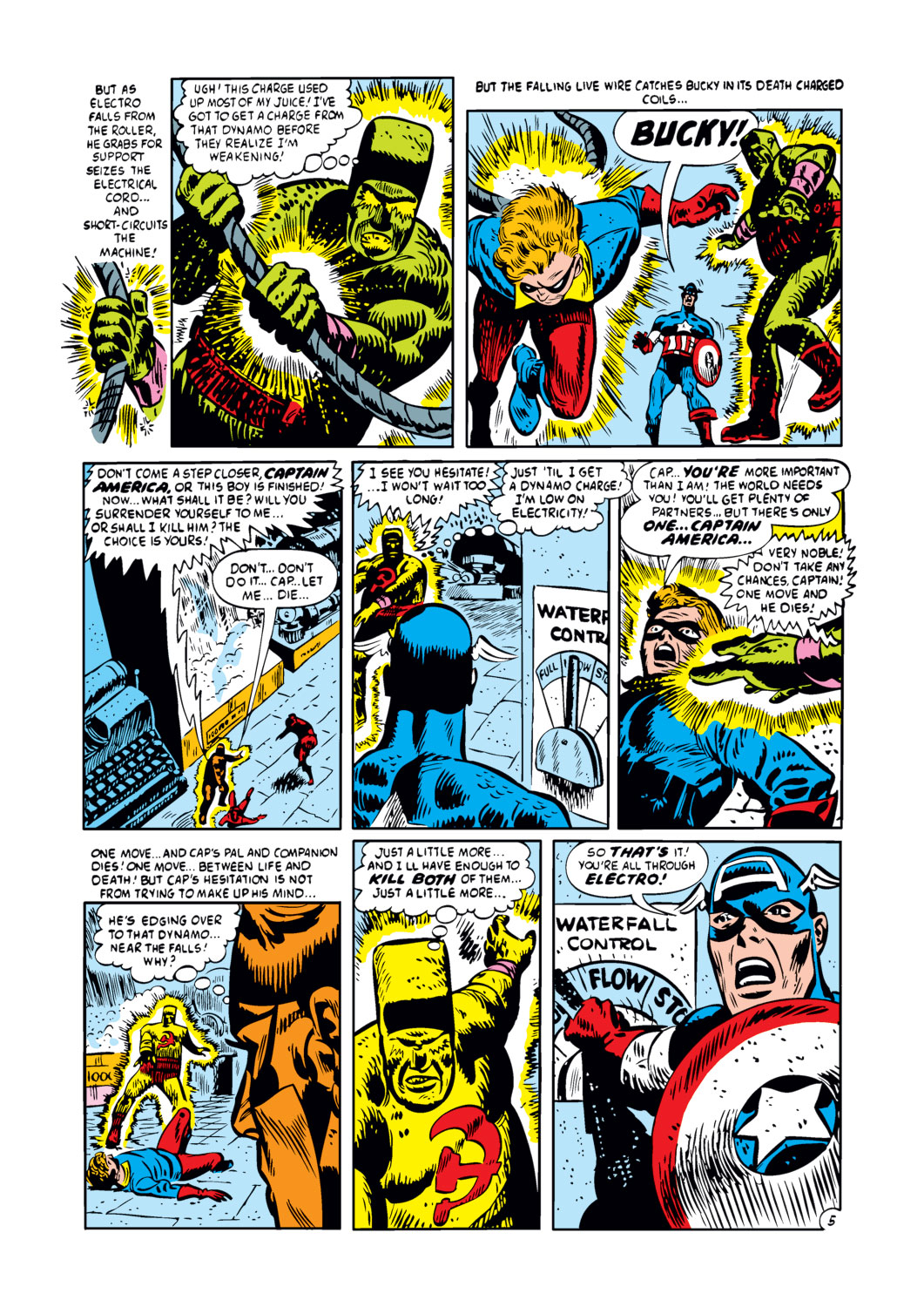 Read online Captain America Comics comic -  Issue #78 - 6