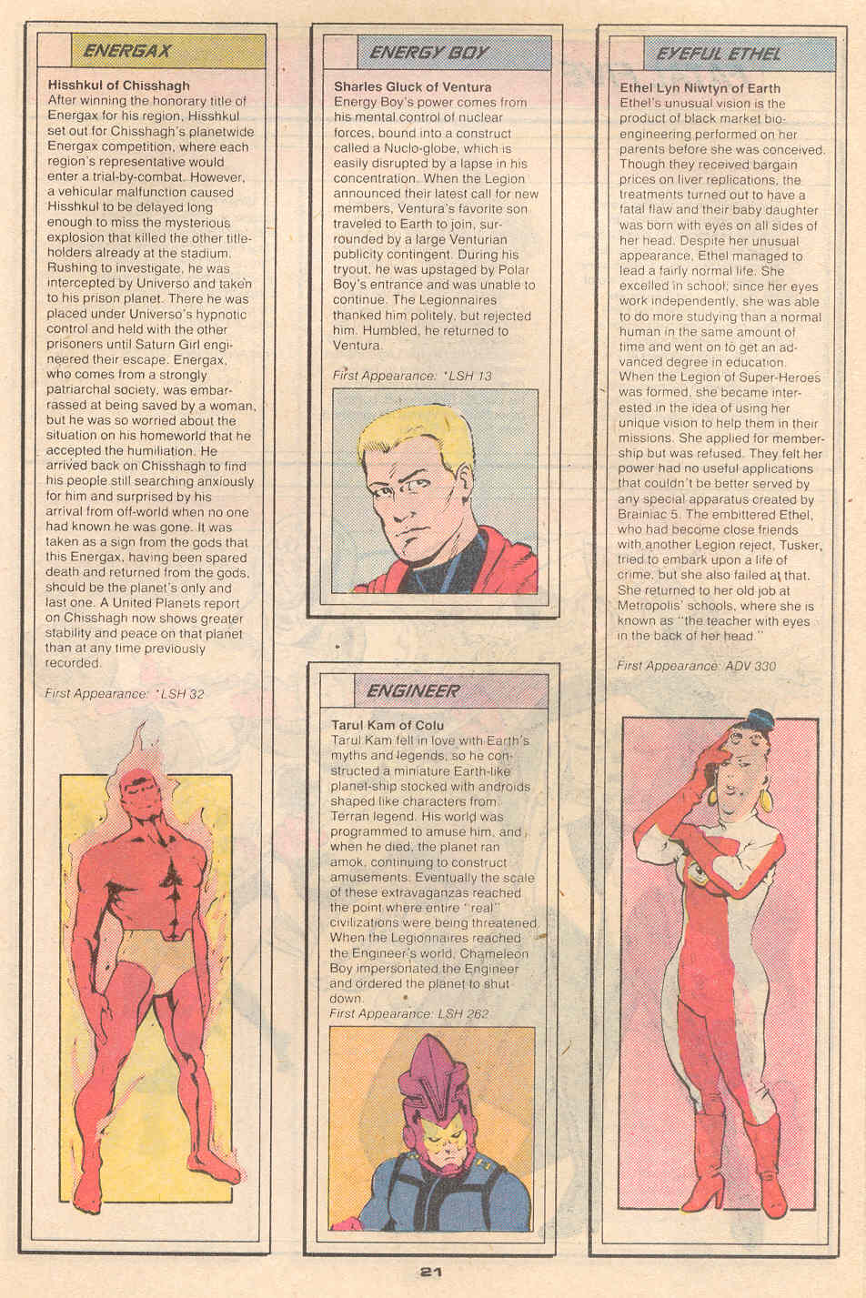 Read online Who's Who in the Legion of Super-Heroes comic -  Issue #2 - 23