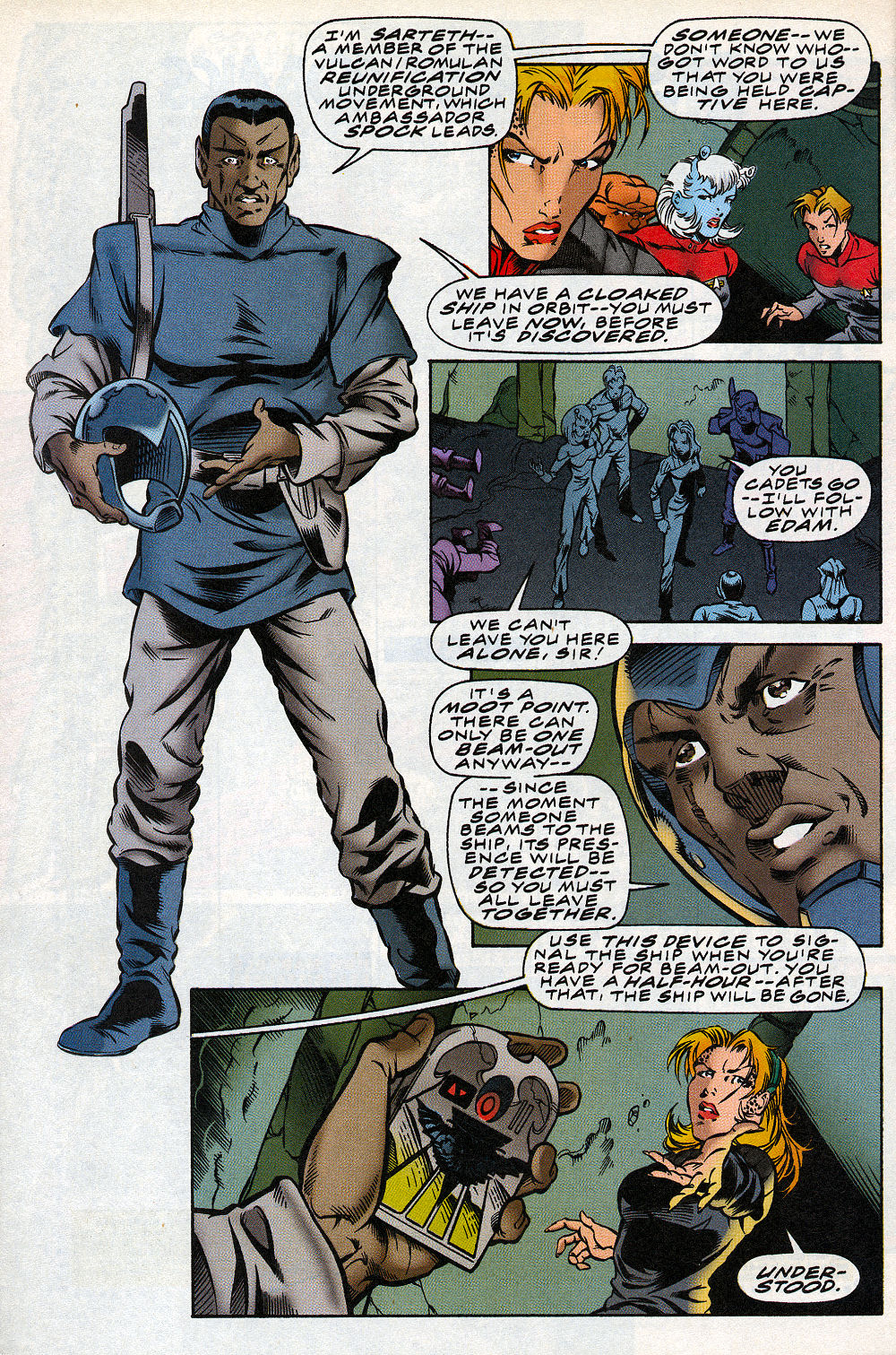 Read online Star Trek: Starfleet Academy (1996) comic -  Issue #15 - 22