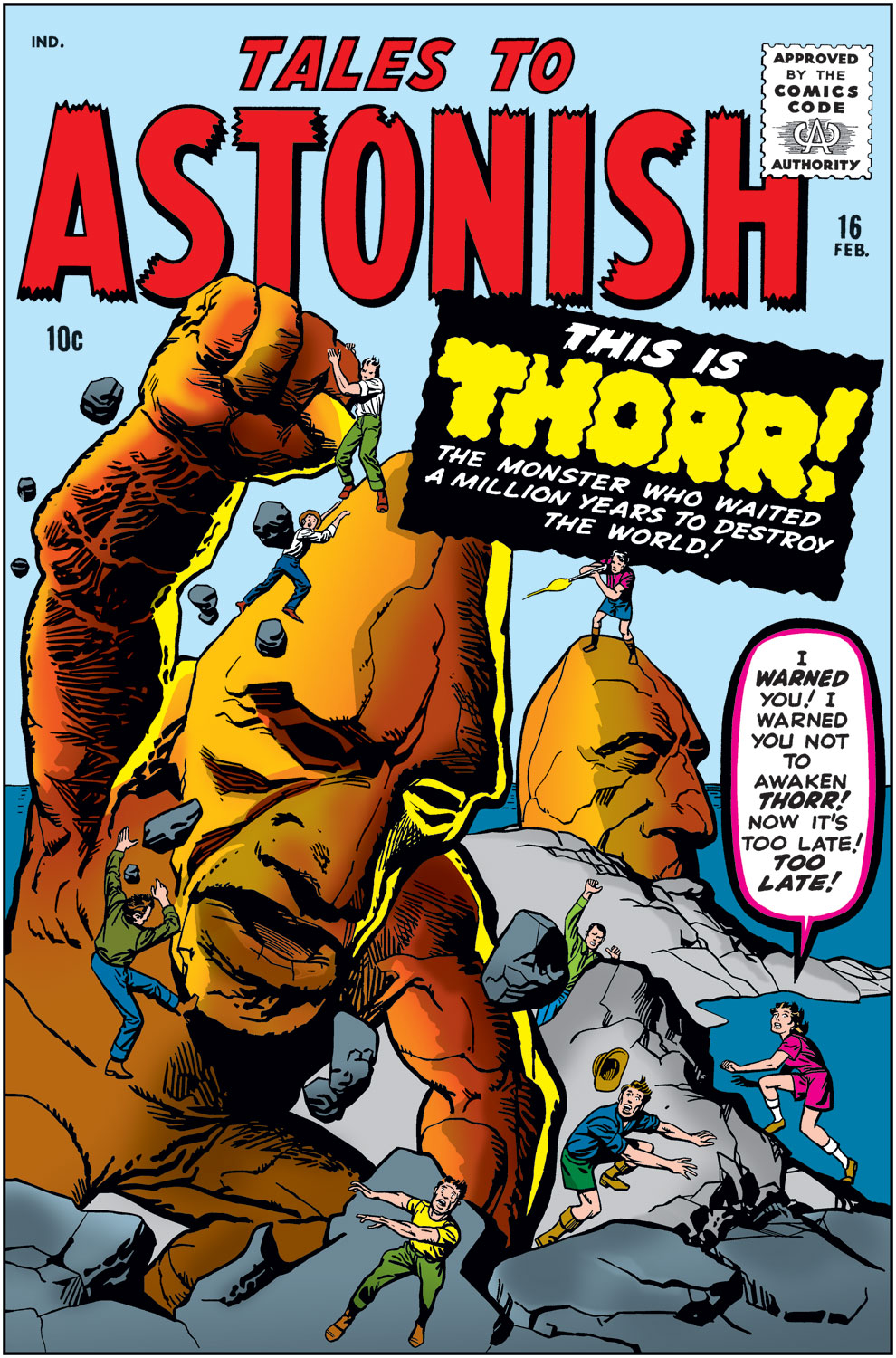 Read online Tales to Astonish (1959) comic -  Issue #16 - 1