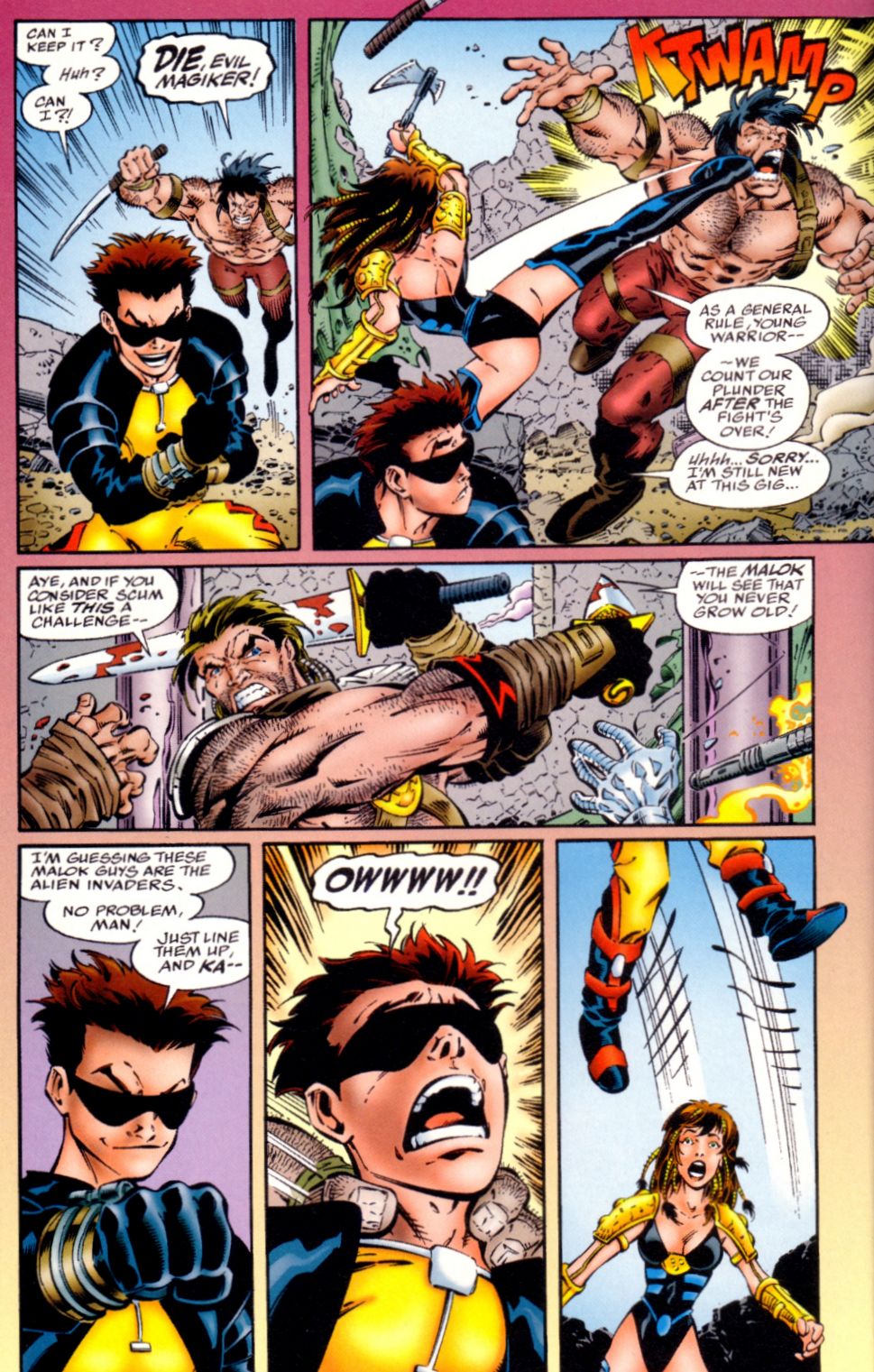 Read online Randy O'Donnell is The M@N comic -  Issue #1 - 20