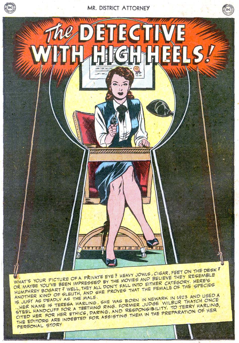 Read online Mr. District Attorney comic -  Issue #15 - 24