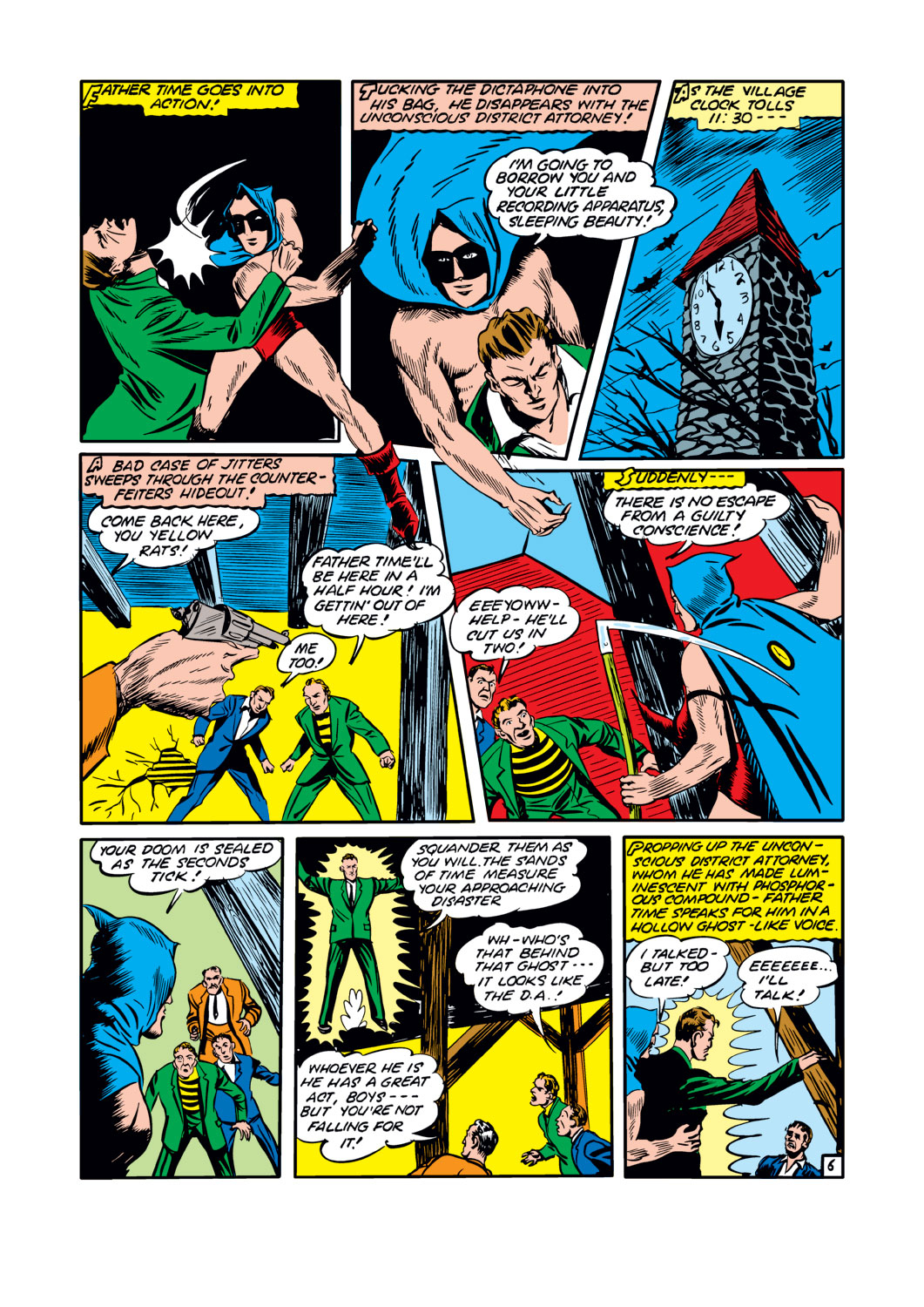 Read online Captain America Comics comic -  Issue #7 - 64