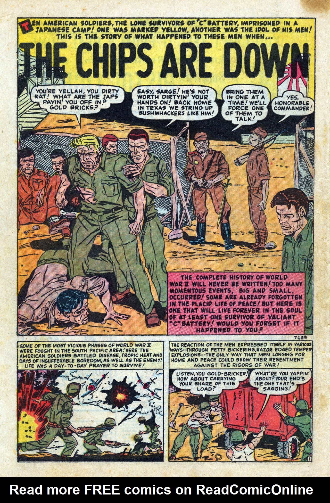 Read online War Comics comic -  Issue #1 - 22